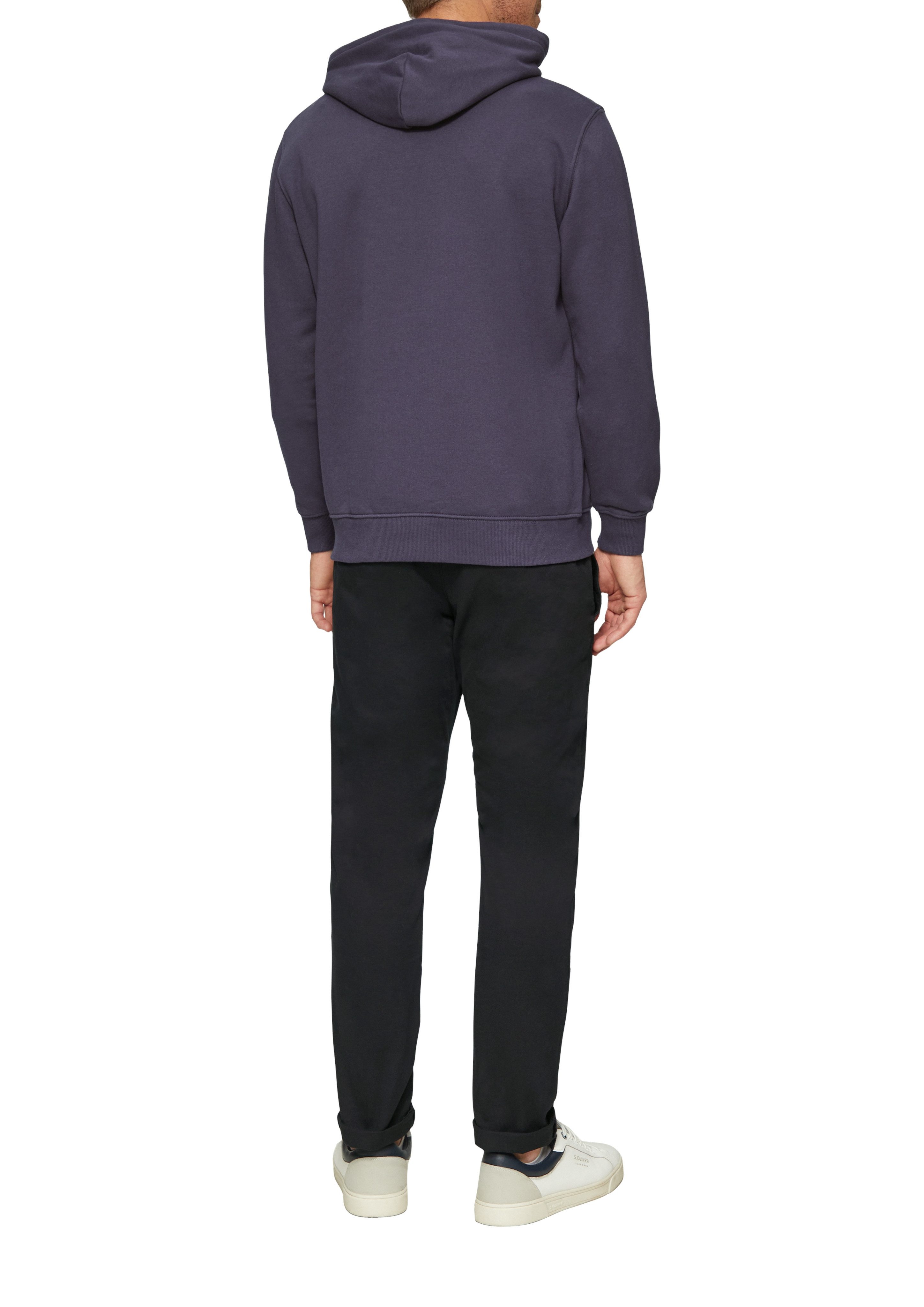 s.Oliver Hoodie met frontprint