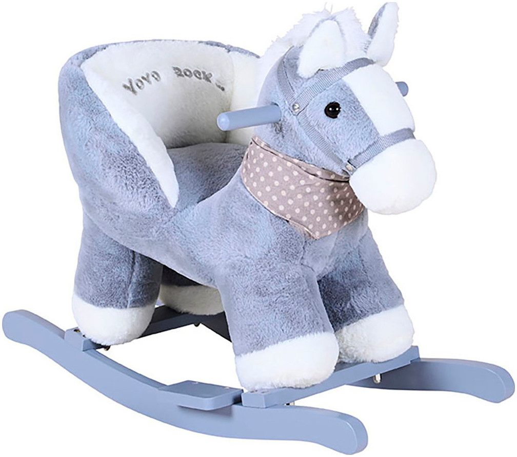 Knorrtoys® Schommeldier Paard grijs