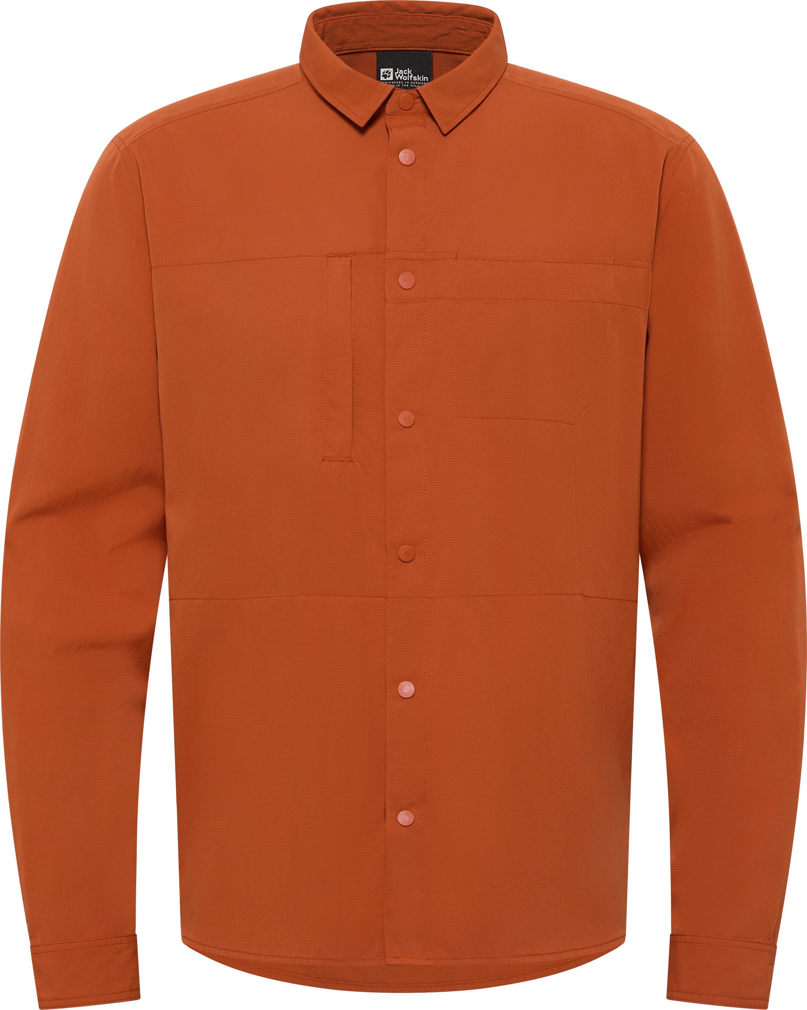 Jack Wolfskin Overhemd met lange mouwen SIERRA CANYON LS M