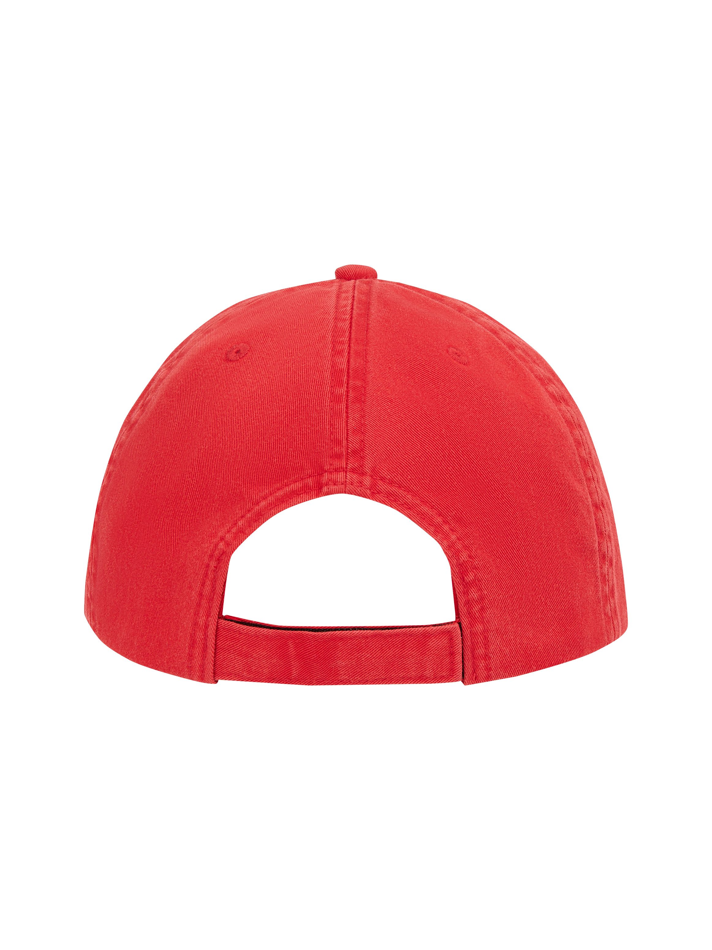 TOMMY JEANS Baseball pet TJM LINEAR WASHED CAP Logoborduurwerk, Tommy Jeans opschrift, flexibel in maat verstelbaar