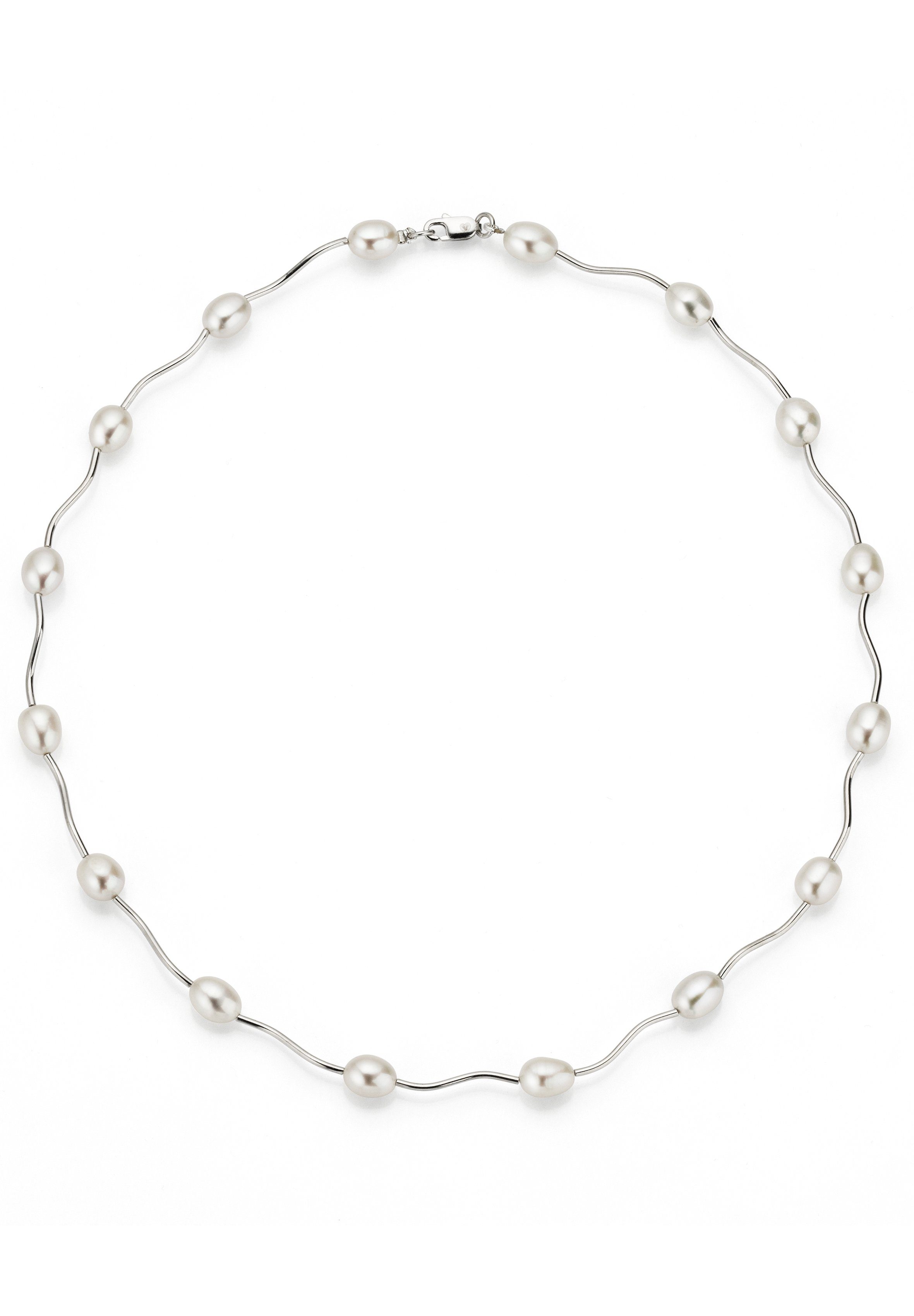 Firetti Parelsnoer Sieraad cadeau halssieraad halsketting halsring collier parel dames kettingen wit
