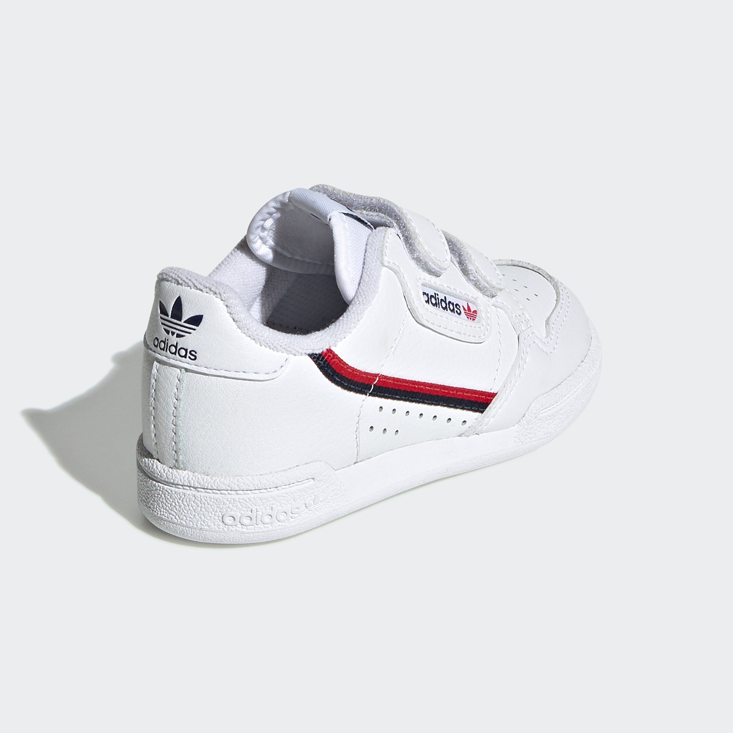 Adidas continental store 80 white kids