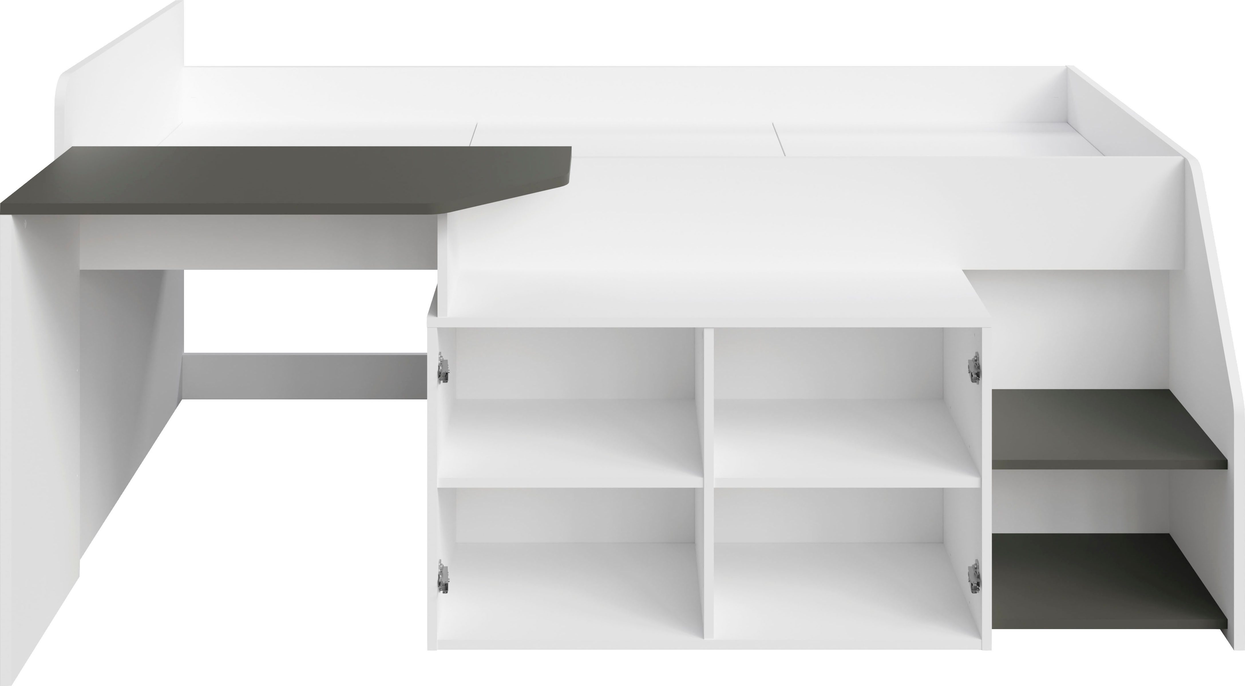 INOSIGN Kinderbed Jeugd kamer set Durango - 3 in 1: Bed, bureau, commode