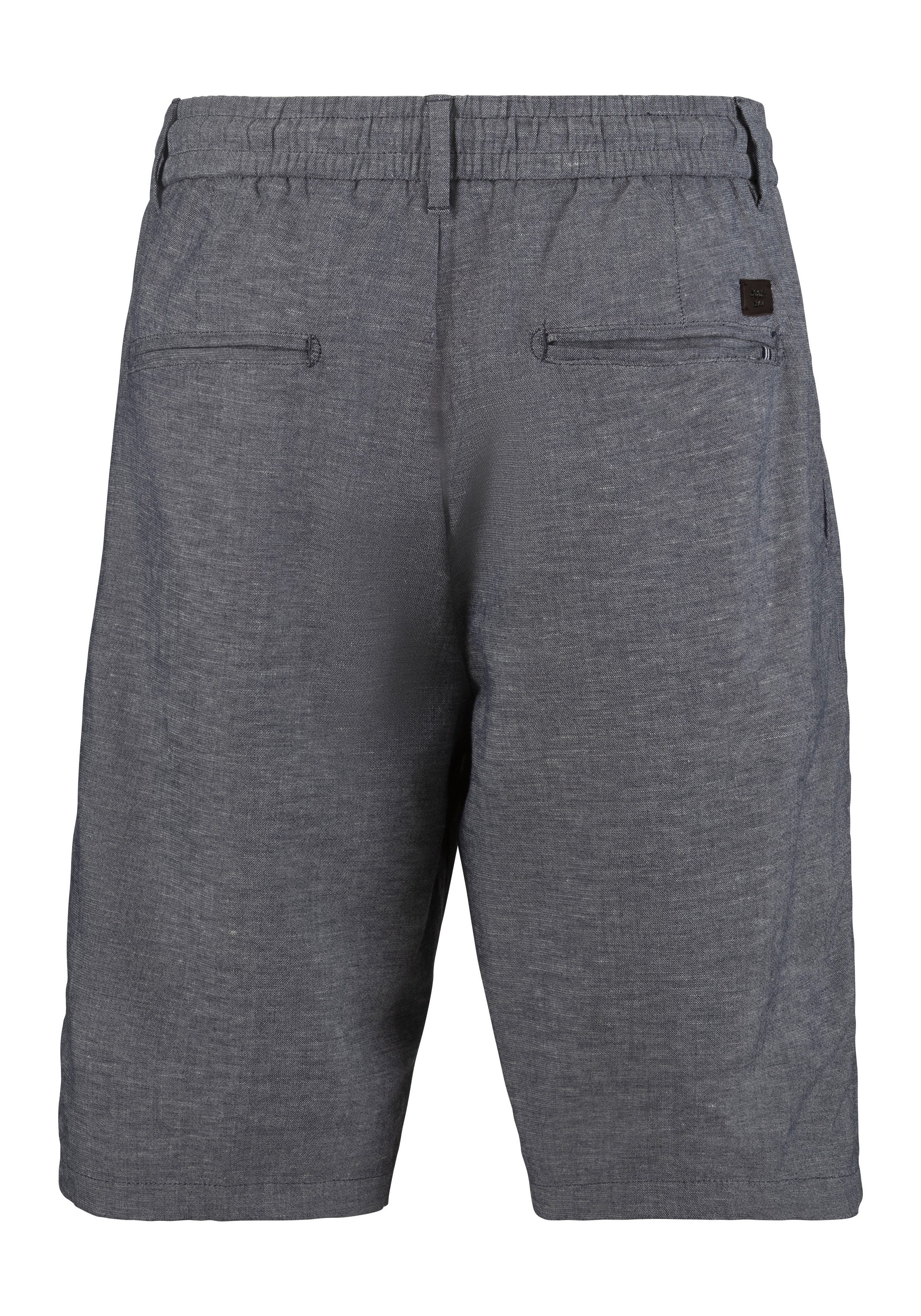 Joop Jeans Short Ruby met plooien, elastische zoom