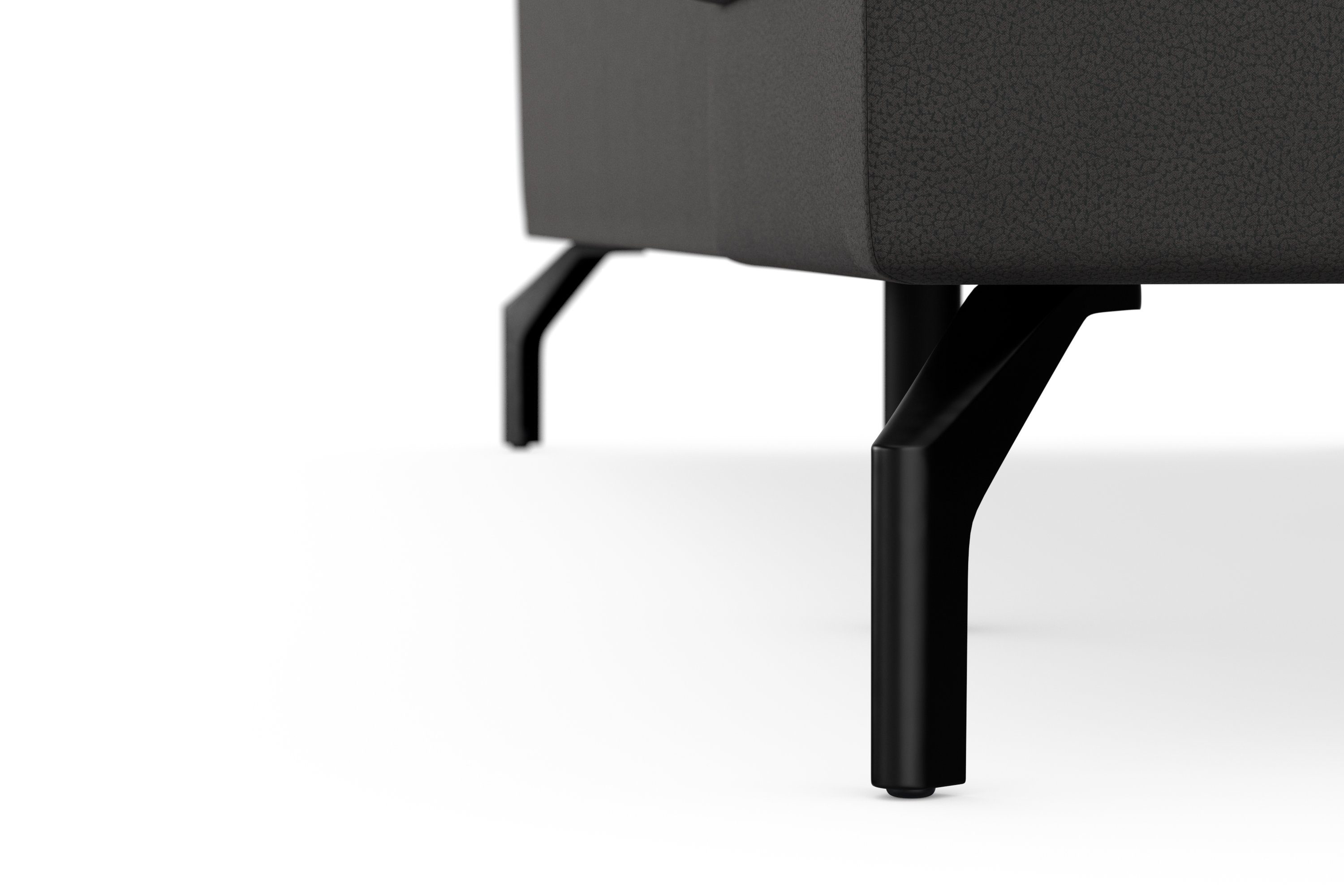 sit&more Zithoek Cinturo U-vorm inclusief zitdiepteverstelling en binnenvering, zithoogte 48 cm