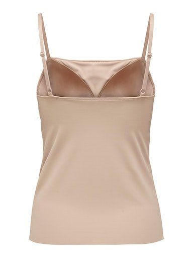 Only Top met spaghettibandjes ONLTRACY BONDED MOULDED BRA SINGLET