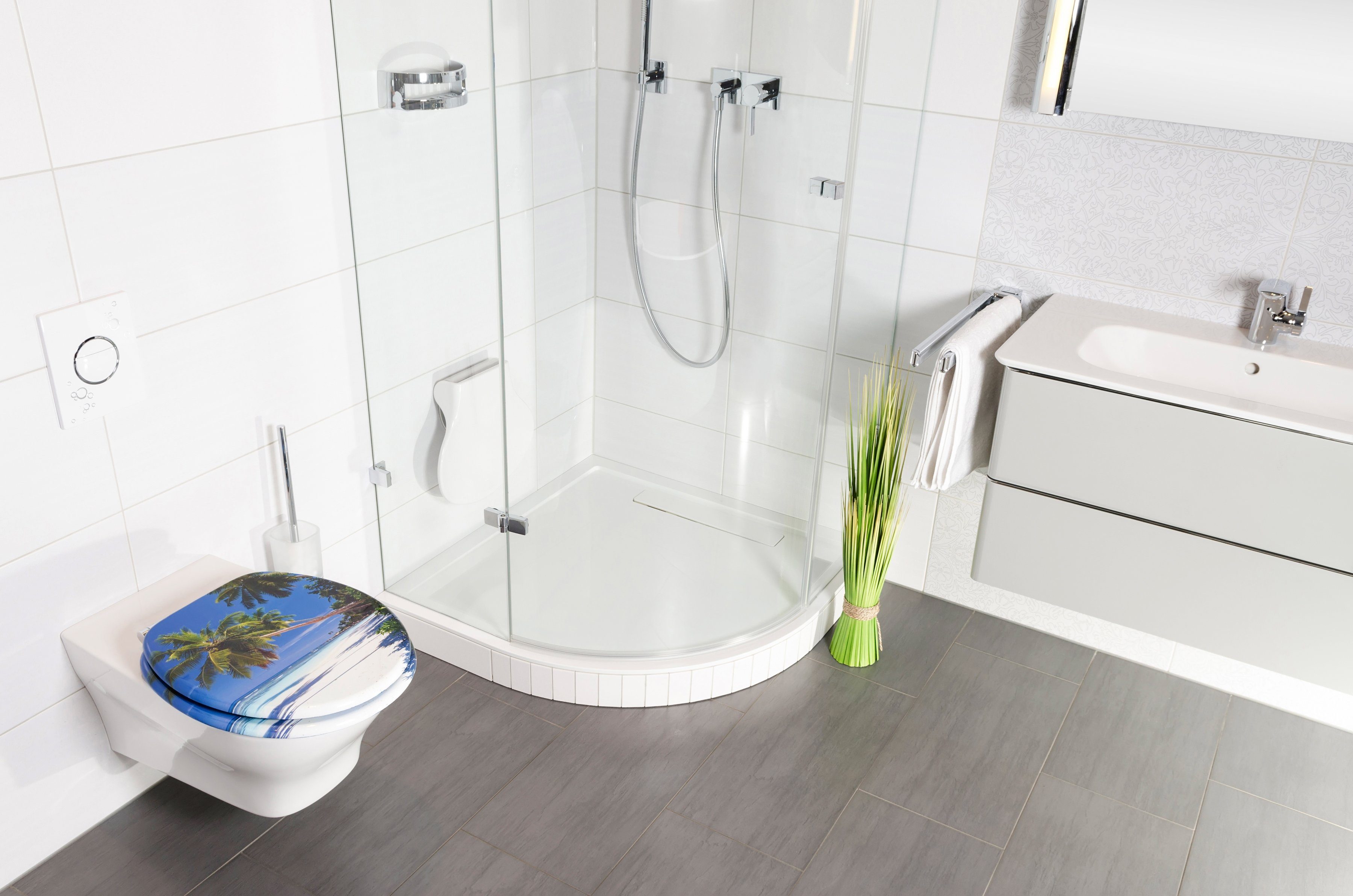 Sanilo Toiletzitting KARIBIK met soft-closemechanisme