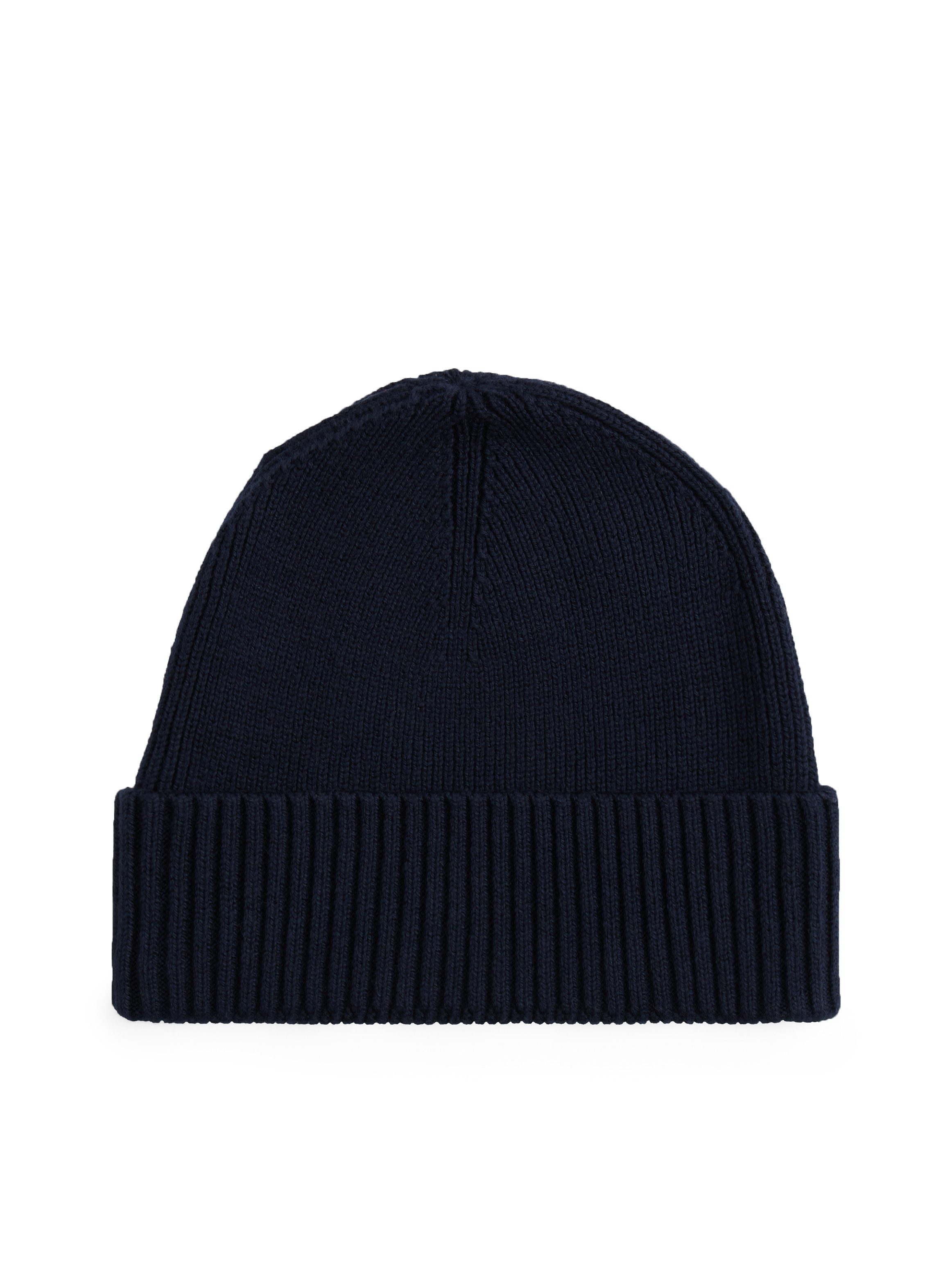 Tommy Hilfiger Gebreide muts TH FLAG PIMA COTTON BEANIE