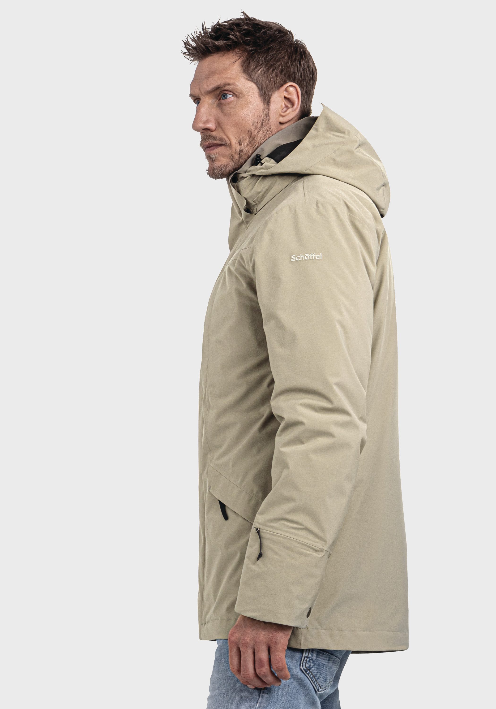 Schöffel 2-in-1-jack Urban 3in1 Parka Style Borkol MNS
