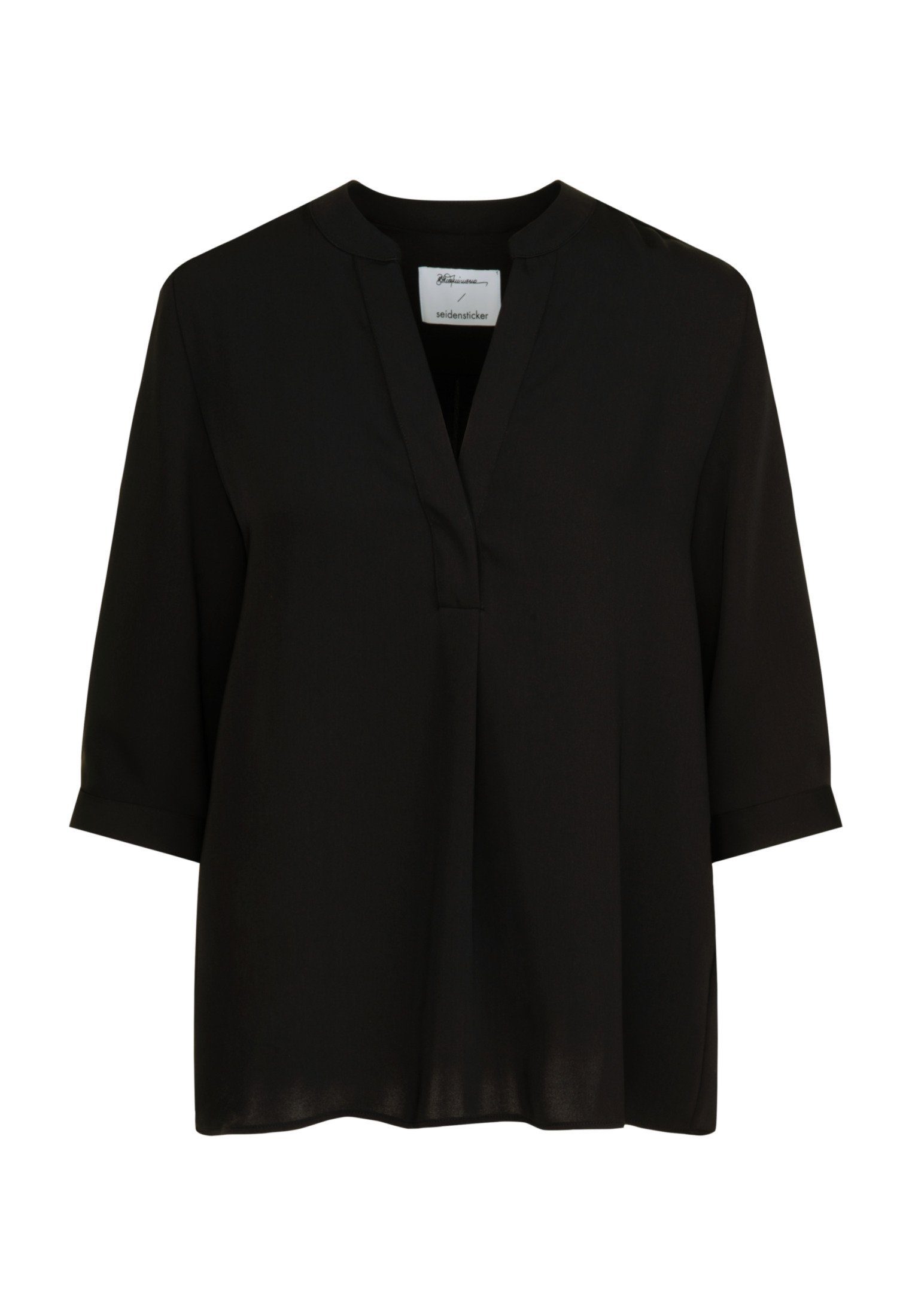 seidensticker Klassieke blouse Zwarte roos