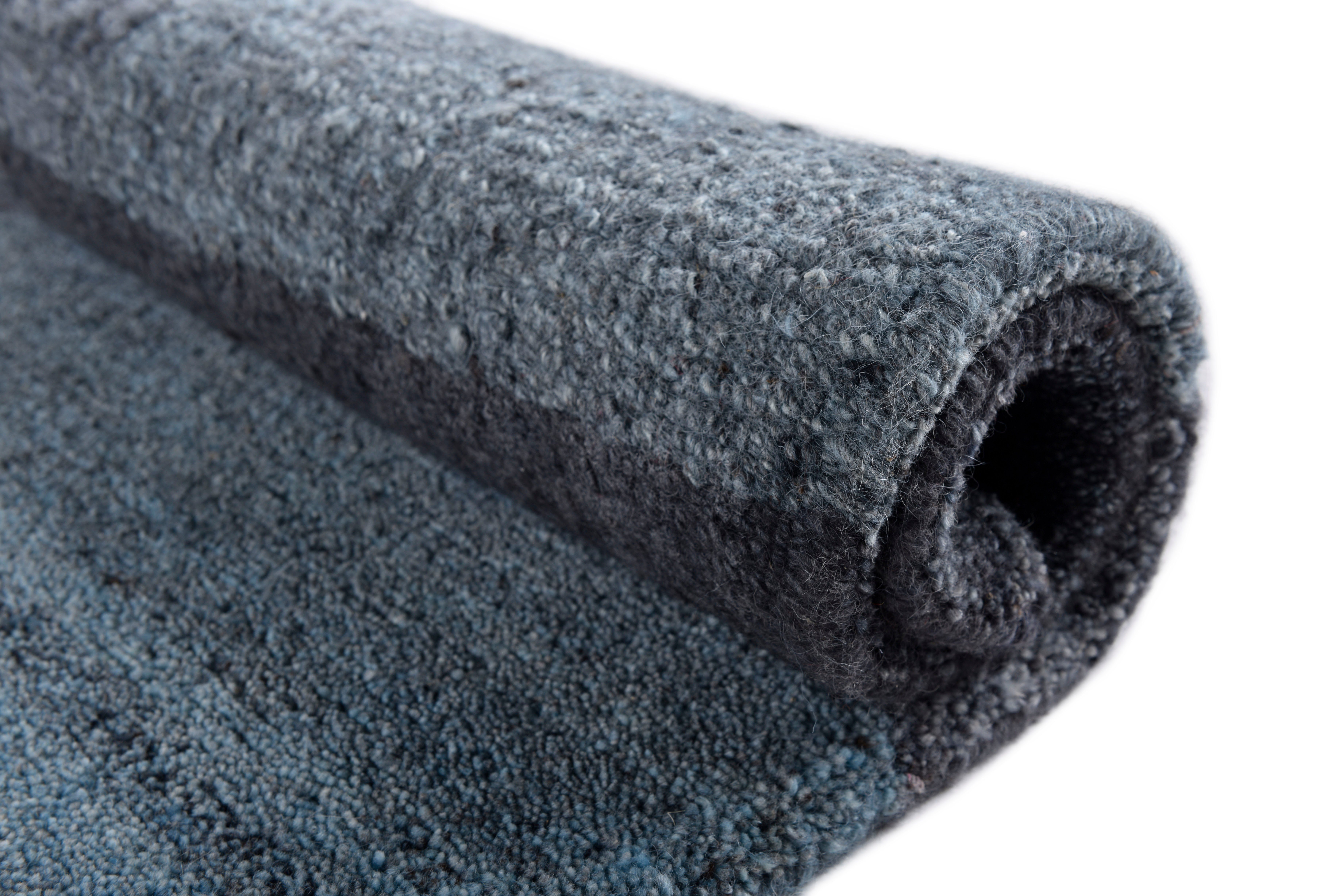 THEKO Wollen kleed Dalas - 7709 zuivere wol, met de hand geknoopt, patchworkdesign