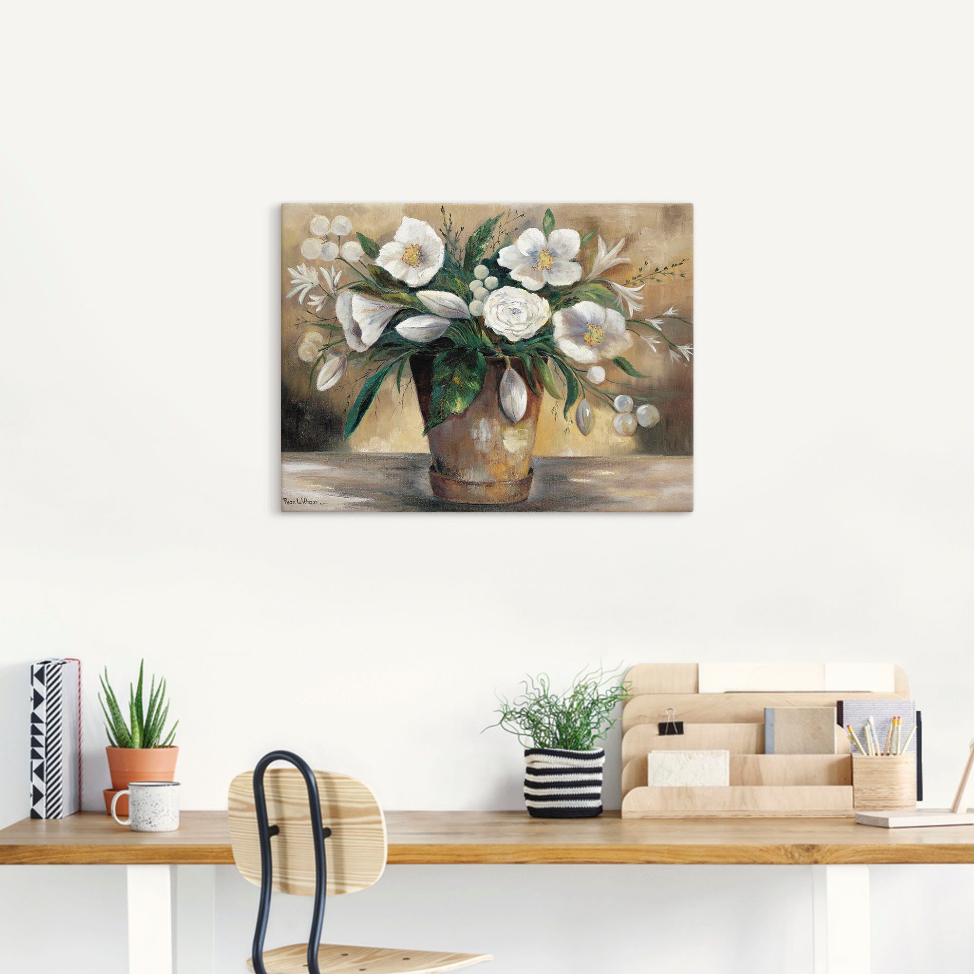 Artland Artprint op linnen Combinatie van zuiverheid I