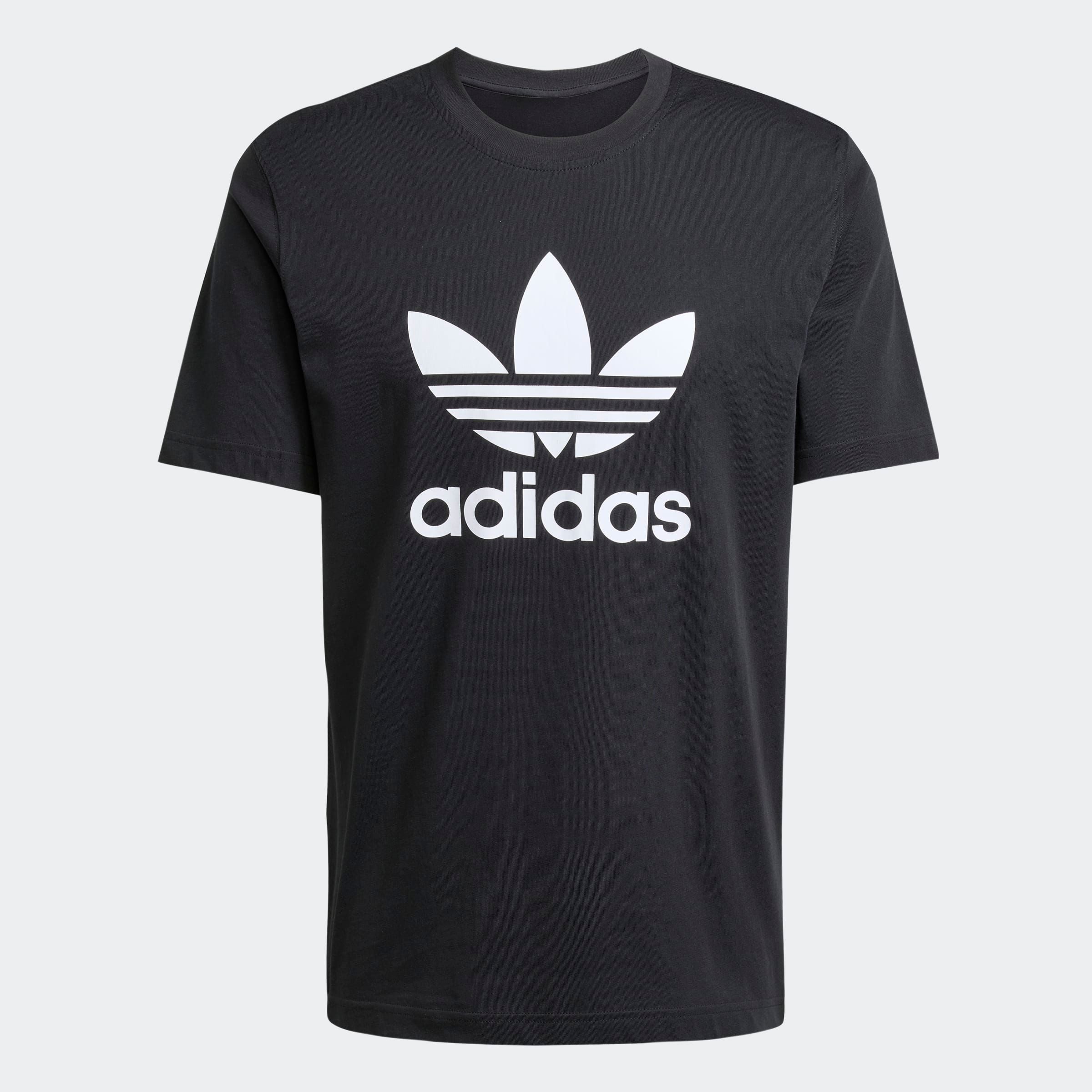 adidas Originals T-shirt TREFOIL T-SHIRT Basic shirt met grote trefoil logoprint