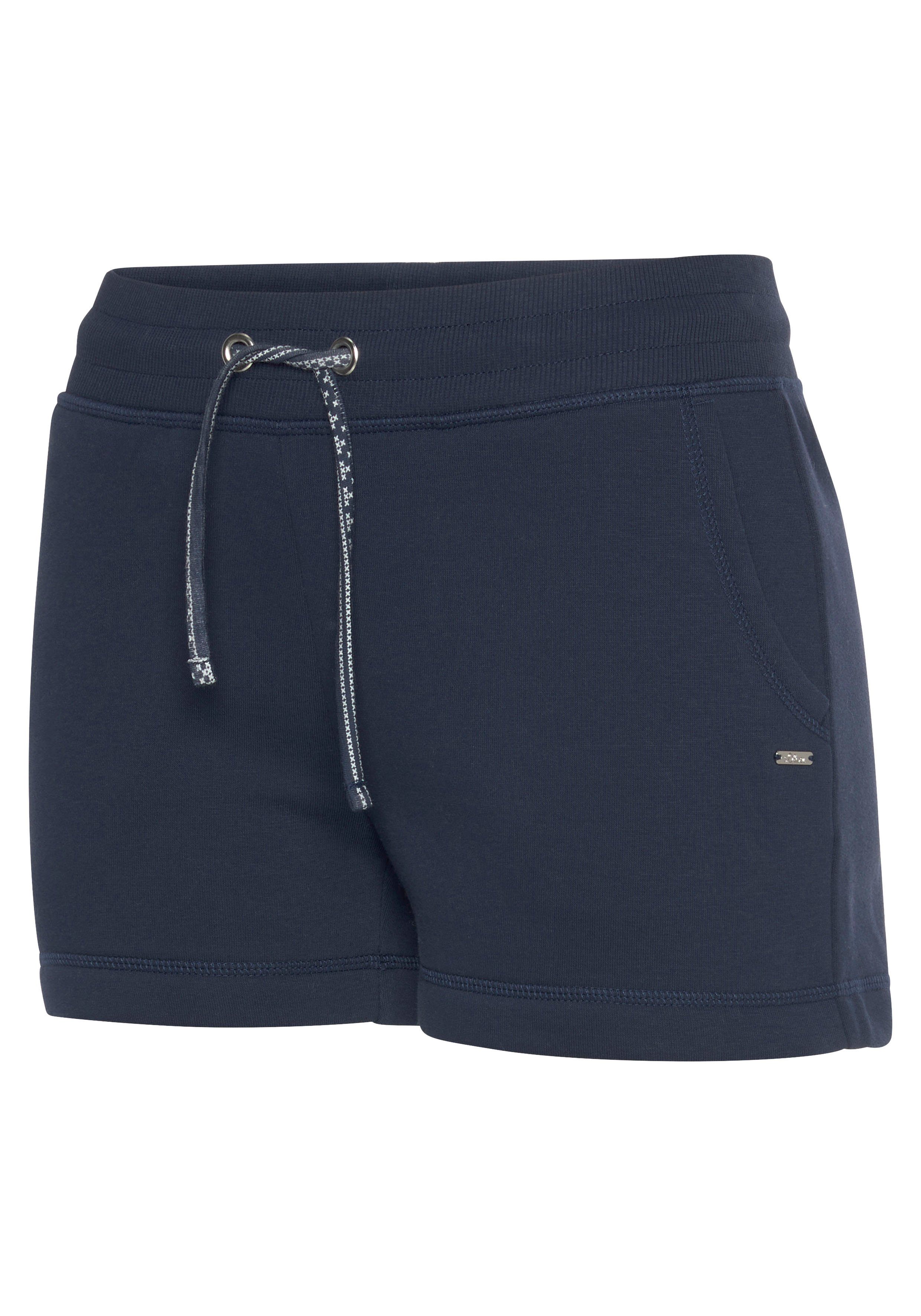 s.Oliver RED LABEL Beachwear Relaxshorts met noorse patroon details, loungepak
