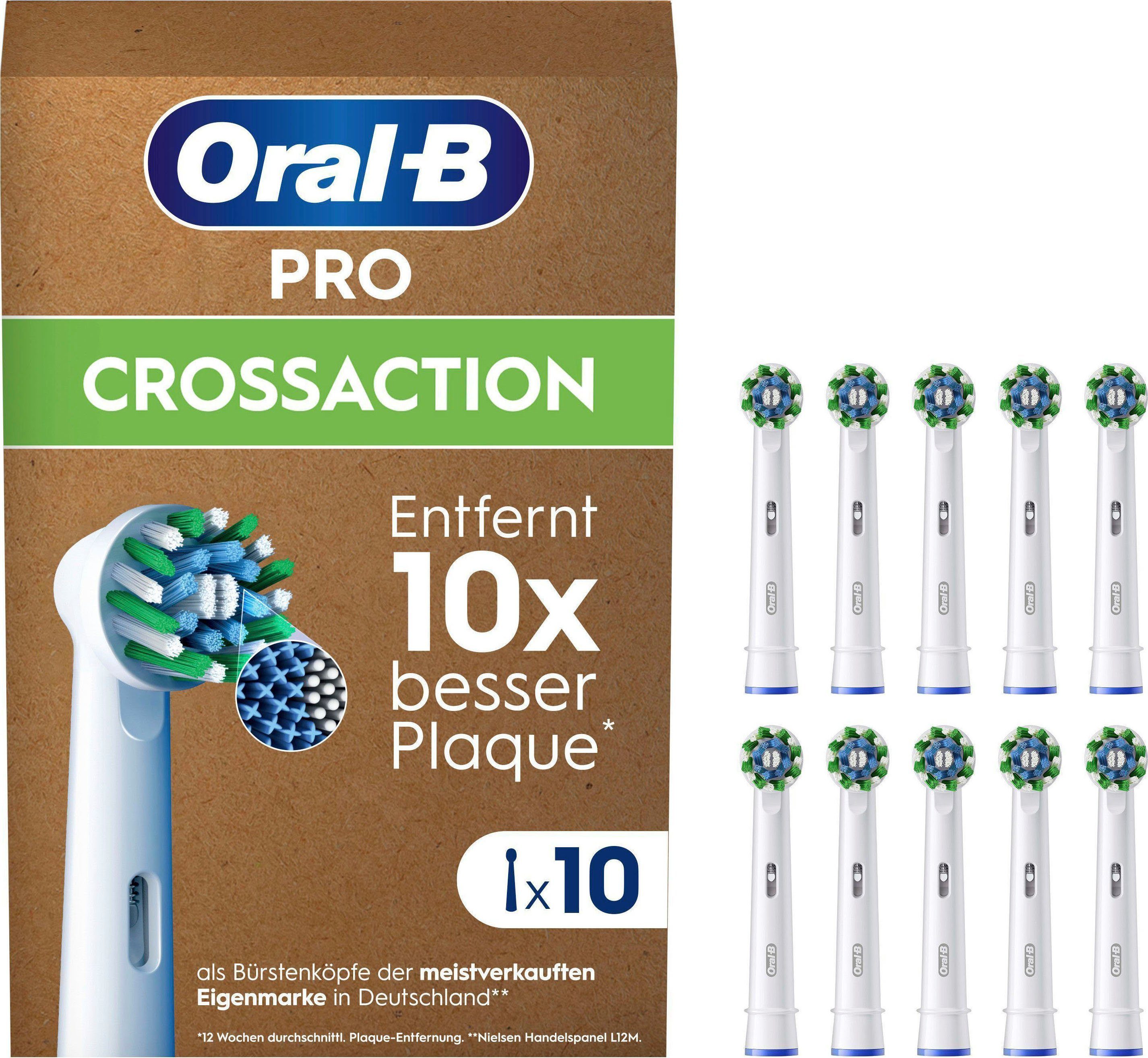 Oral B Opzetborsteltjes Pro CrossAction X-vormige borstel