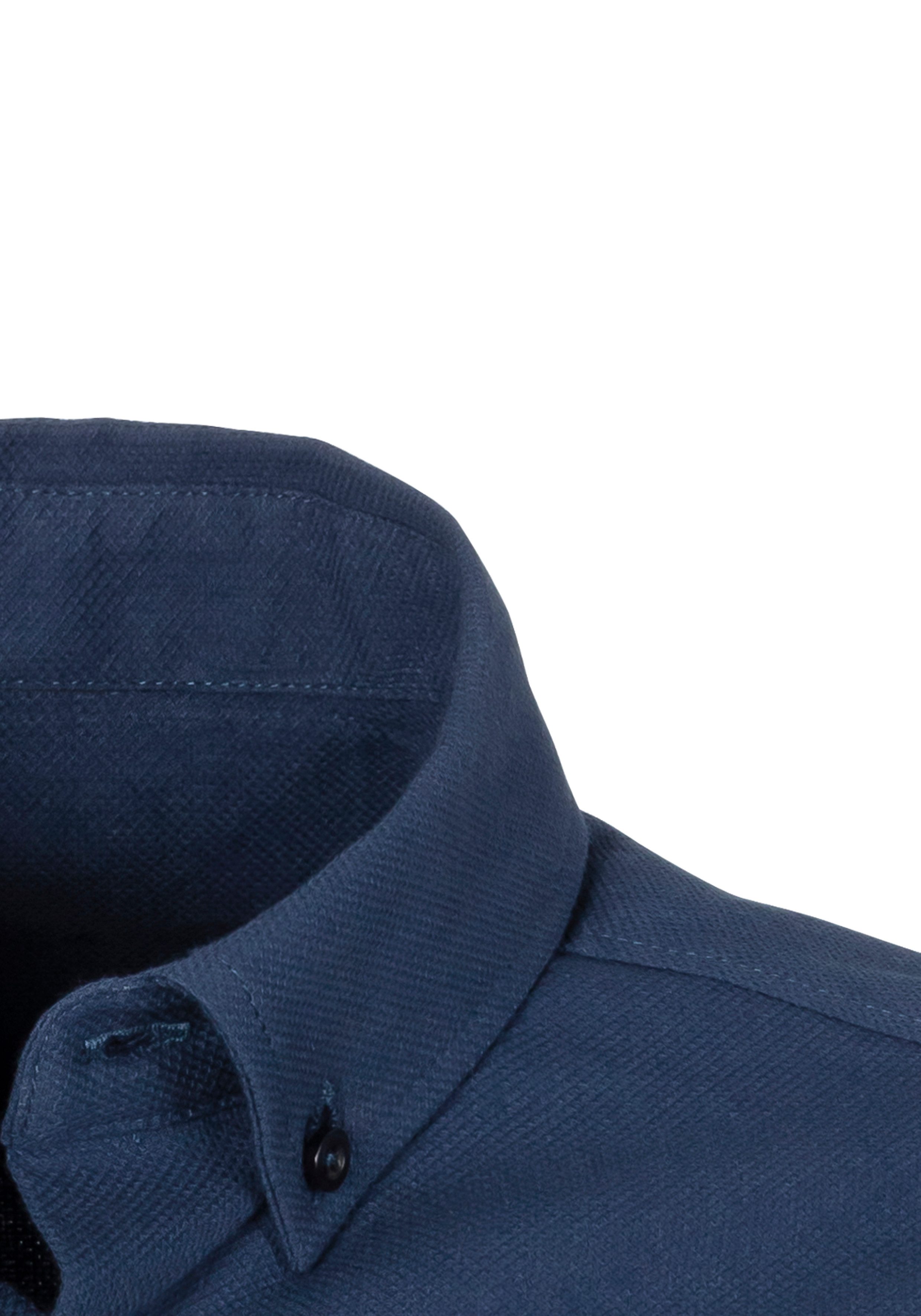 H.I.S Overhemd met lange mouwen Regular fit in hoogwaardige structuur-look