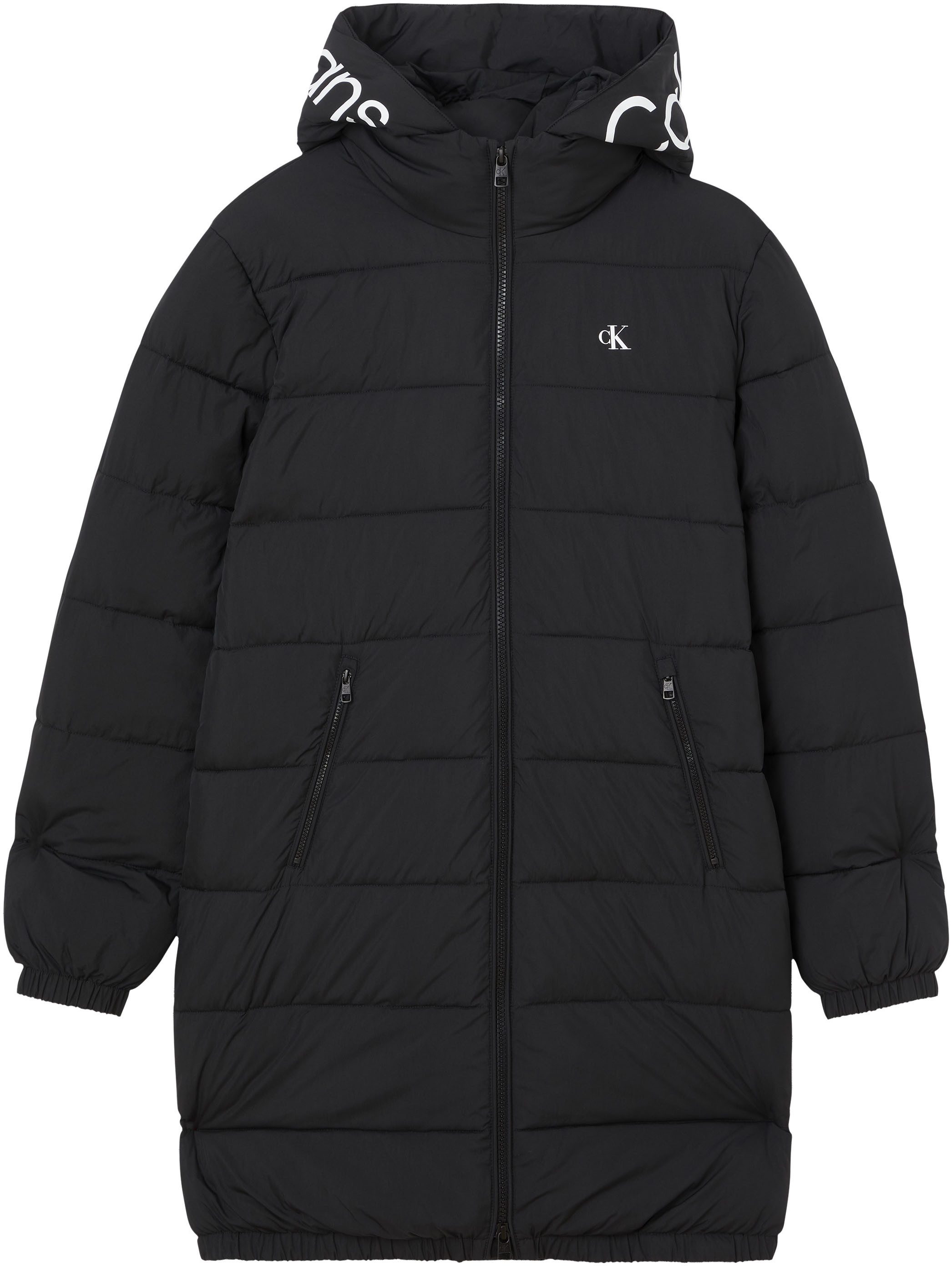 Calvin Klein Outdoorjack LOGO HOOD LW PADDED COAT