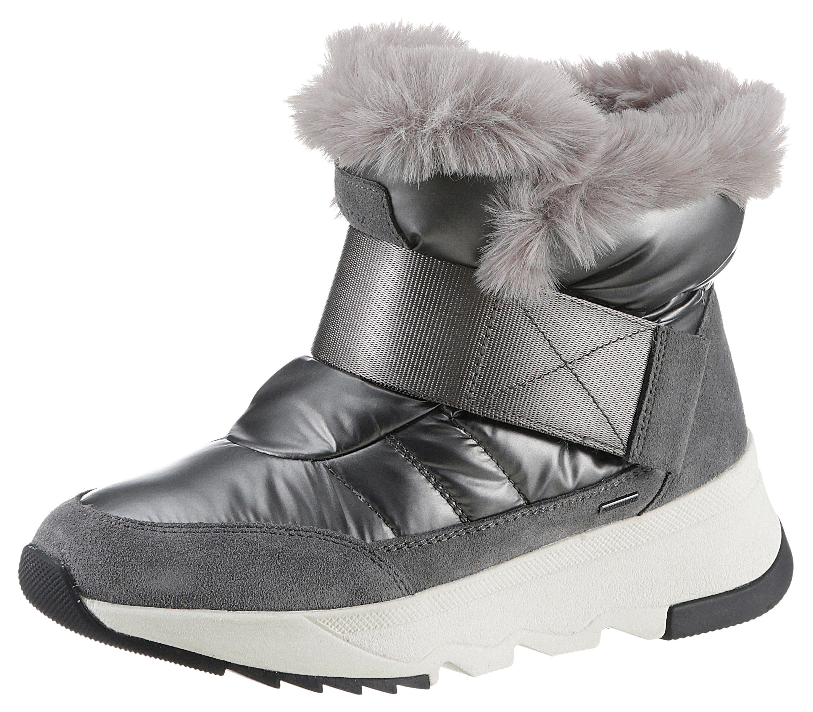 Geox Winterlaarzen D FALENA B ABX snow, winter, wedge heel, slip-on shoe with tex equipment