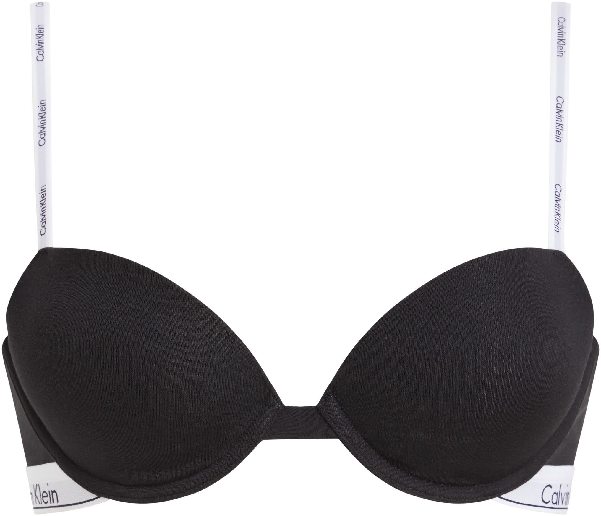 Calvin Klein Beugel-bh LIGHTLY LINED DEMI met logo-opdruk op de band