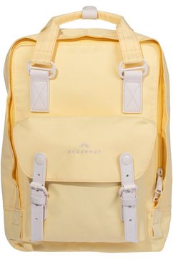 doughnut vrijetijdsrugzak macaroon monet series backpack repreve gerecycled polyester geel