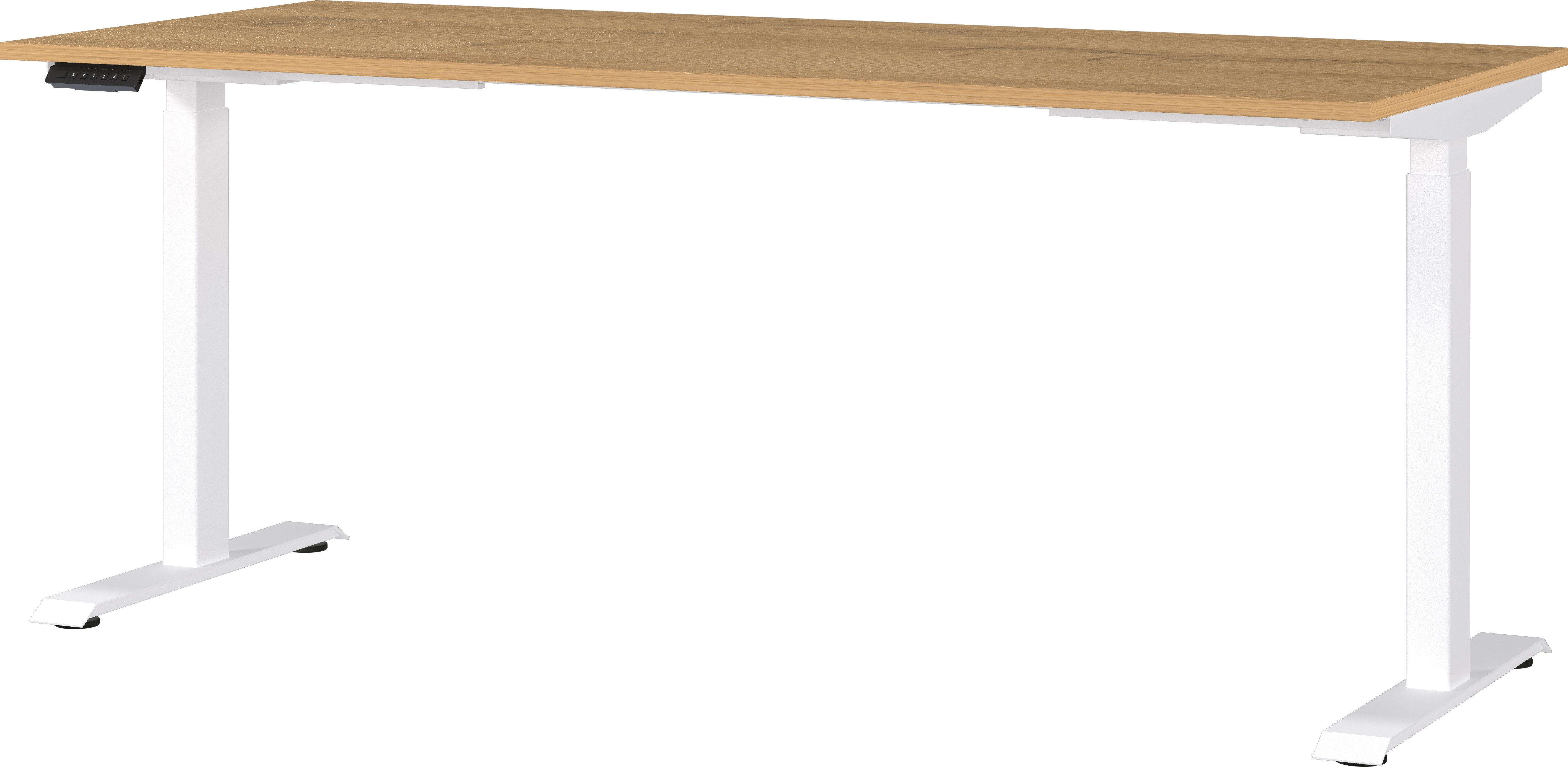 GERMANIA Bureau Jet, elektrisch in hoogte verstelbaar moderne kleurvariaties, breedte 120/140/160/180 cm, made in germany