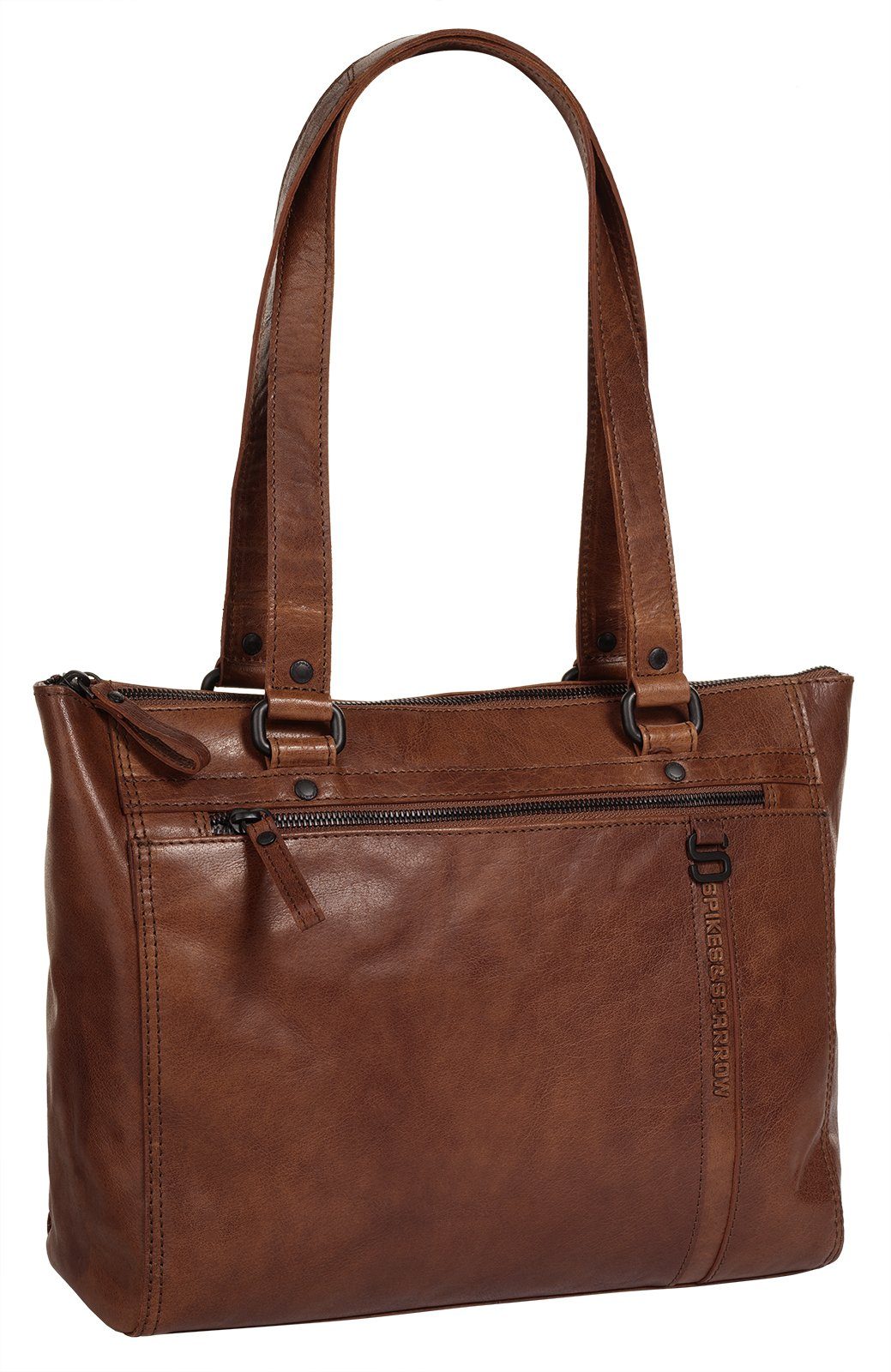 Spikes & Sparrow Shopper echt leder