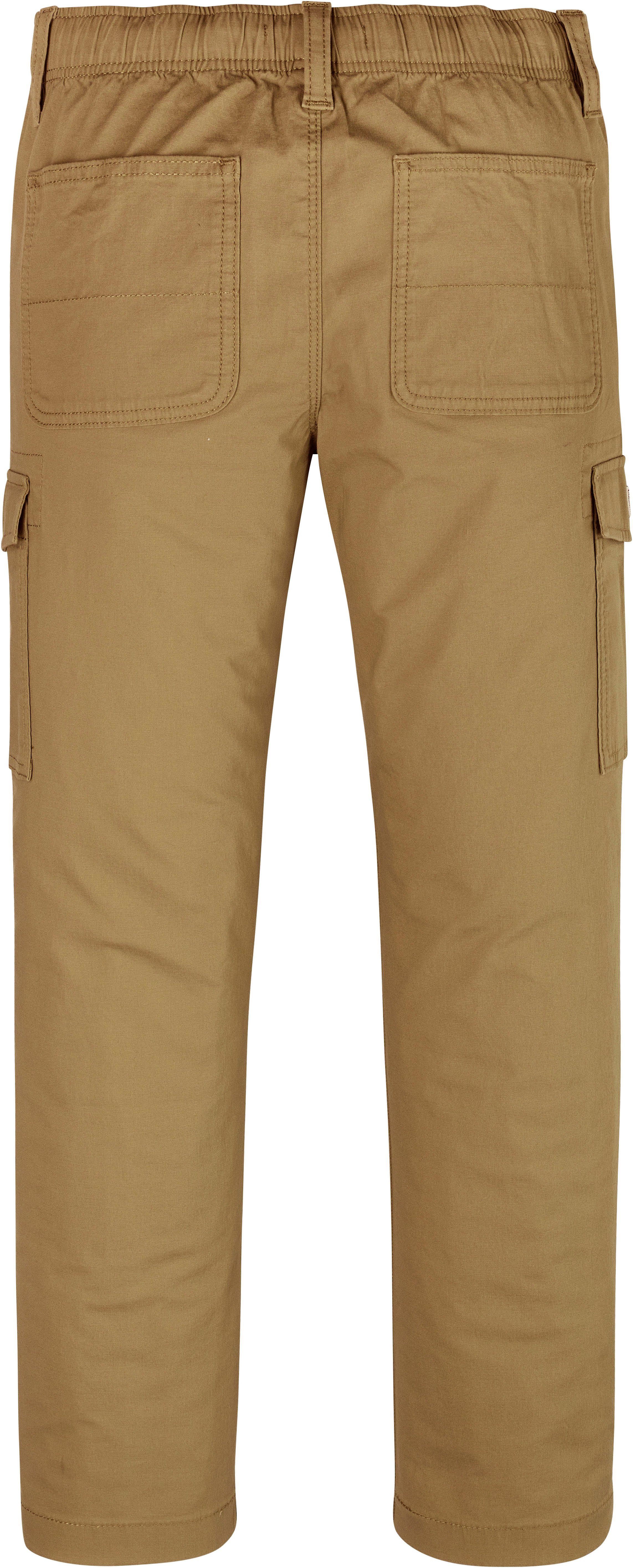 Tommy Hilfiger Geweven broek CARGO WOVEN PANTS Kinderen tot 16 jaar cargotassen elastische tailleband