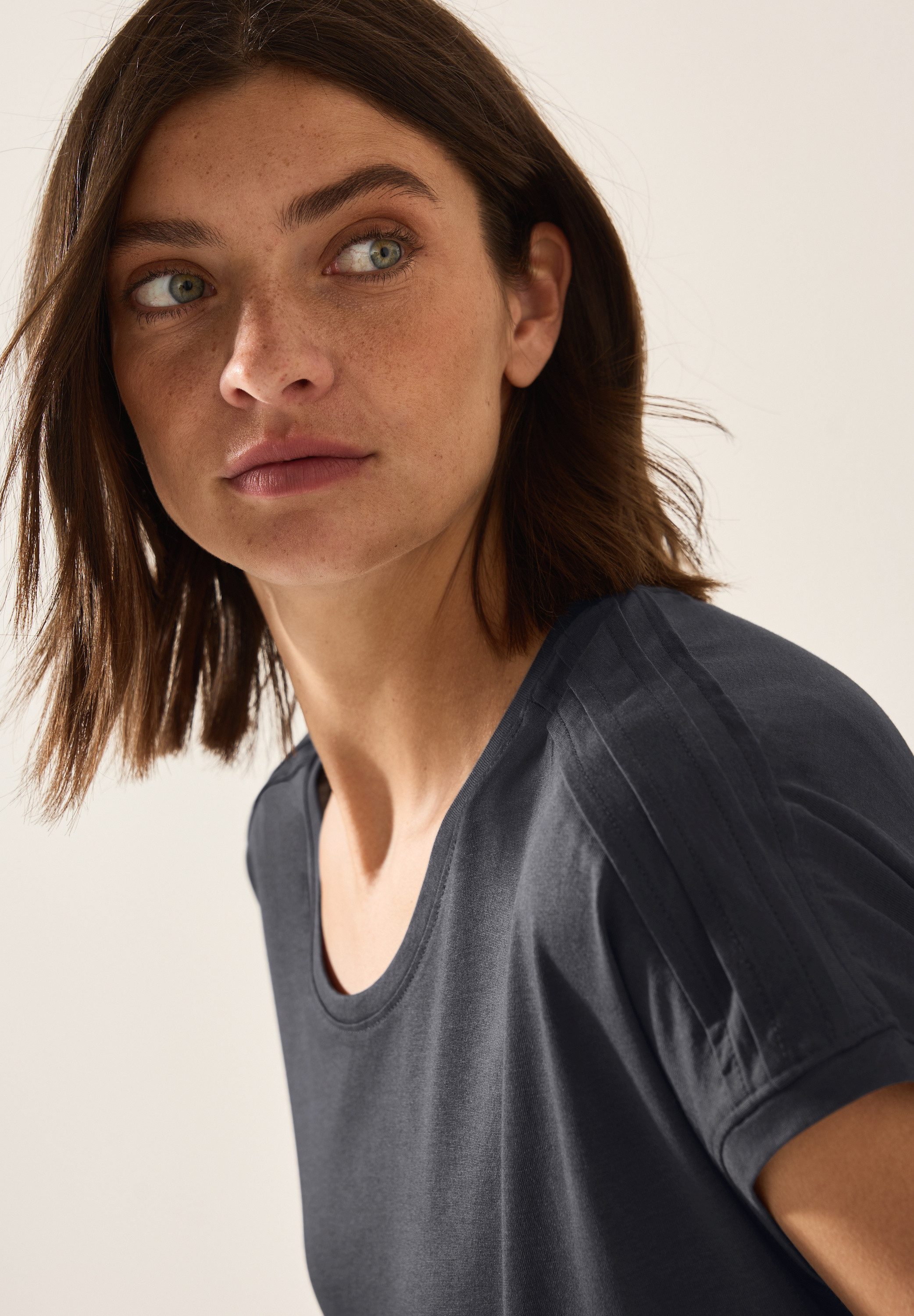 Cecil T-shirt met elastische taille