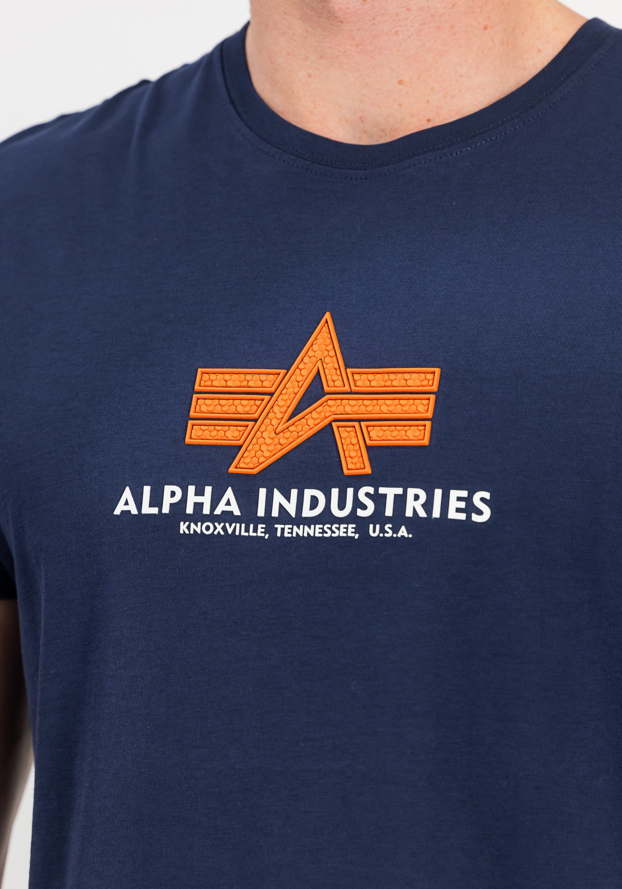 Alpha Industries T-shirt Alpha Industries Men - T-Shirts Basic T-Shirt BL Rubber