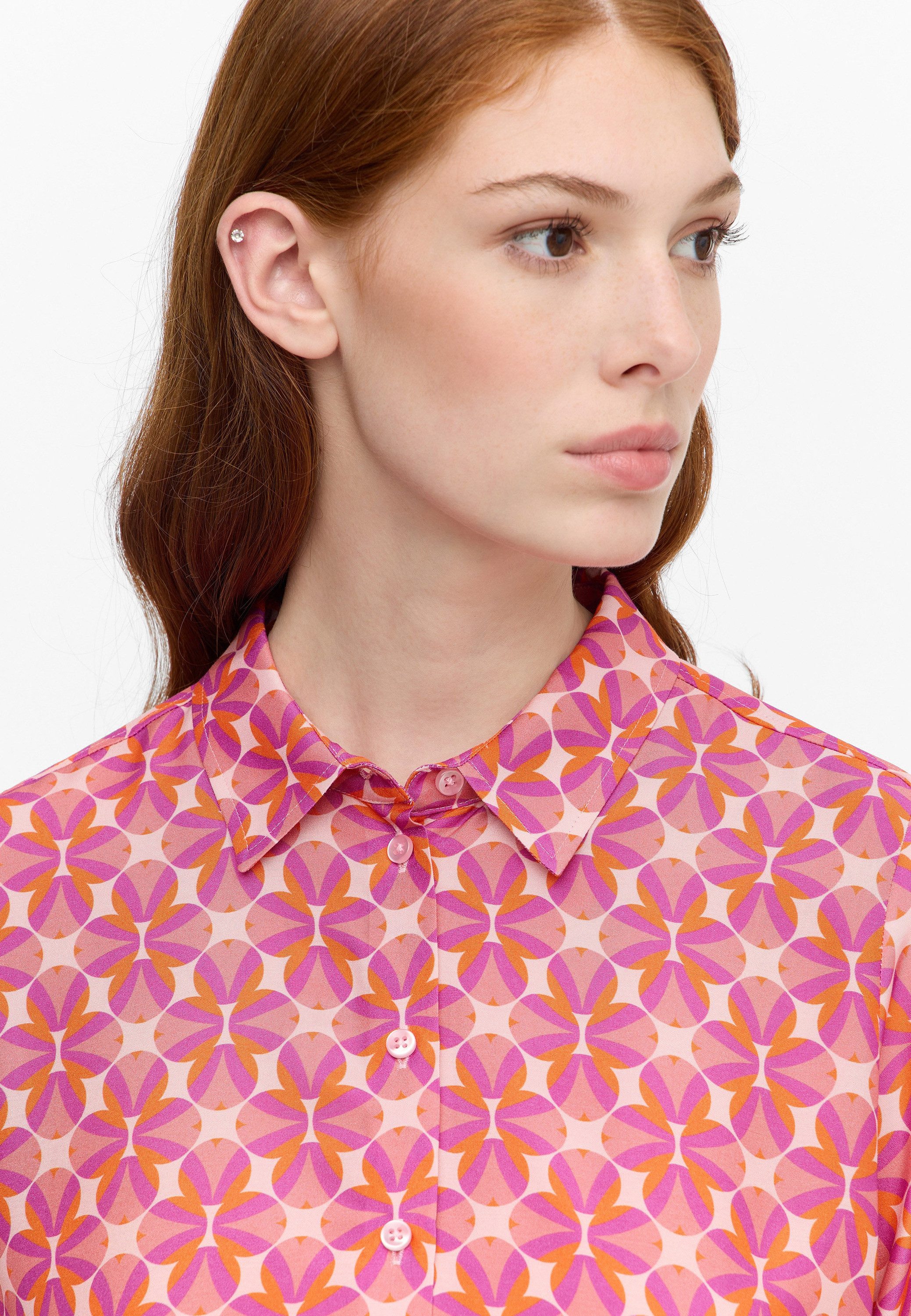 Eterna Overhemdblouse Regular fit