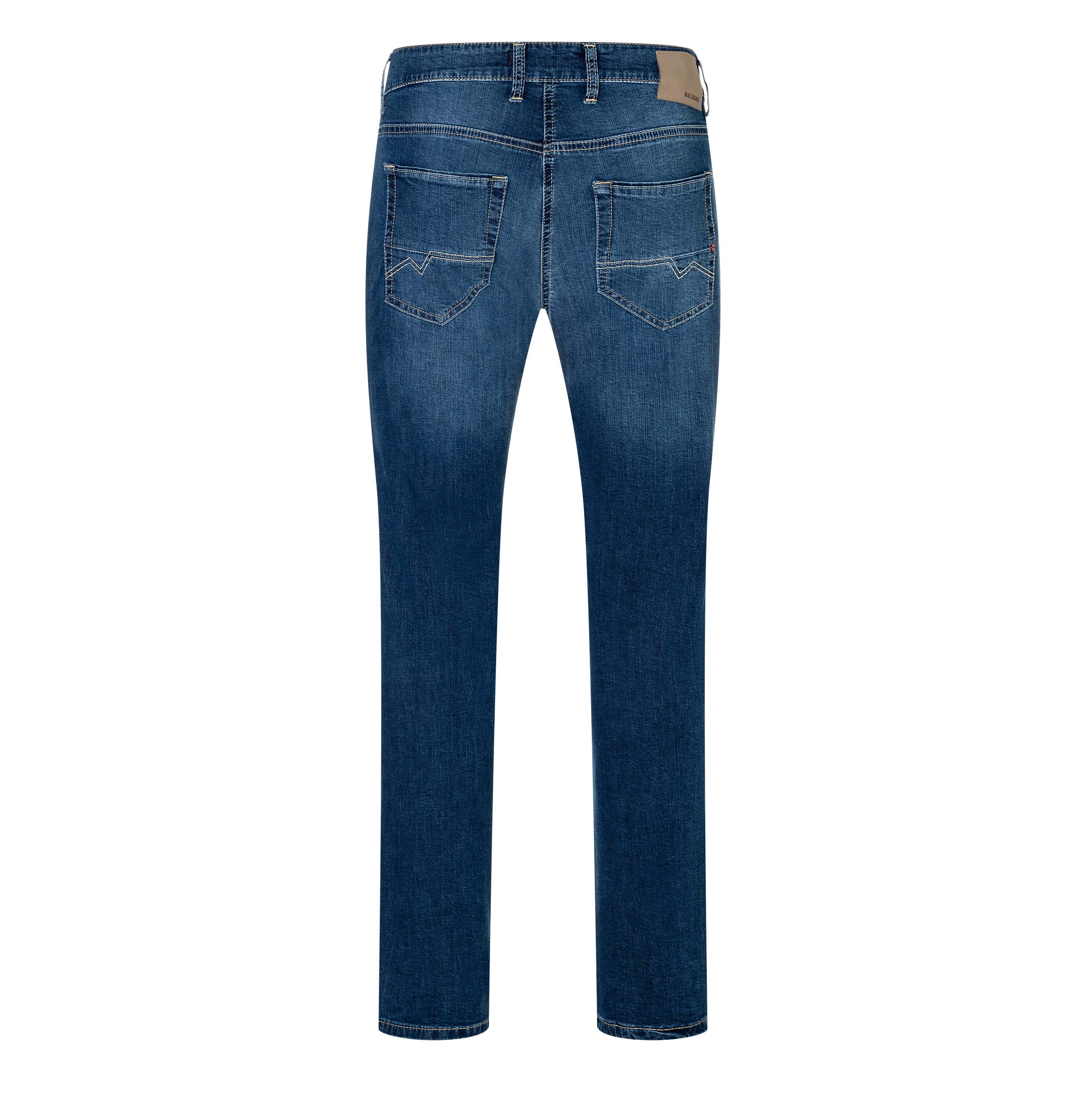 MAC Slim fit jeans Arne-Pipe light smalle figuuraccentuerende snit