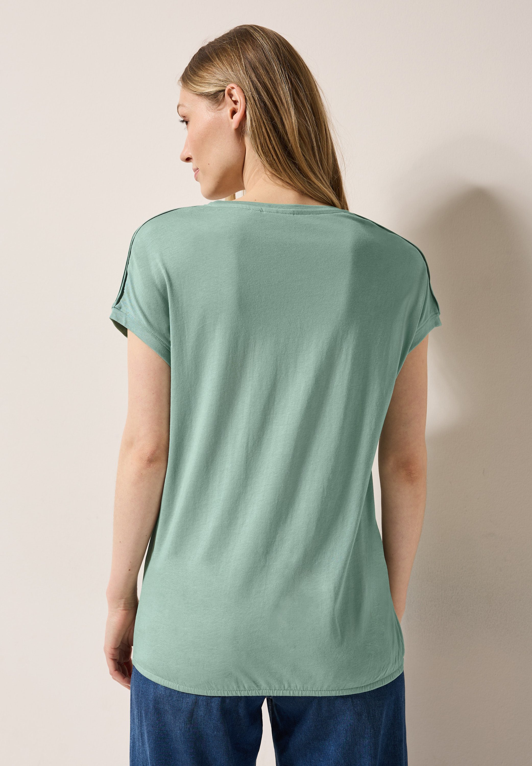 Cecil T-shirt met elastische taille