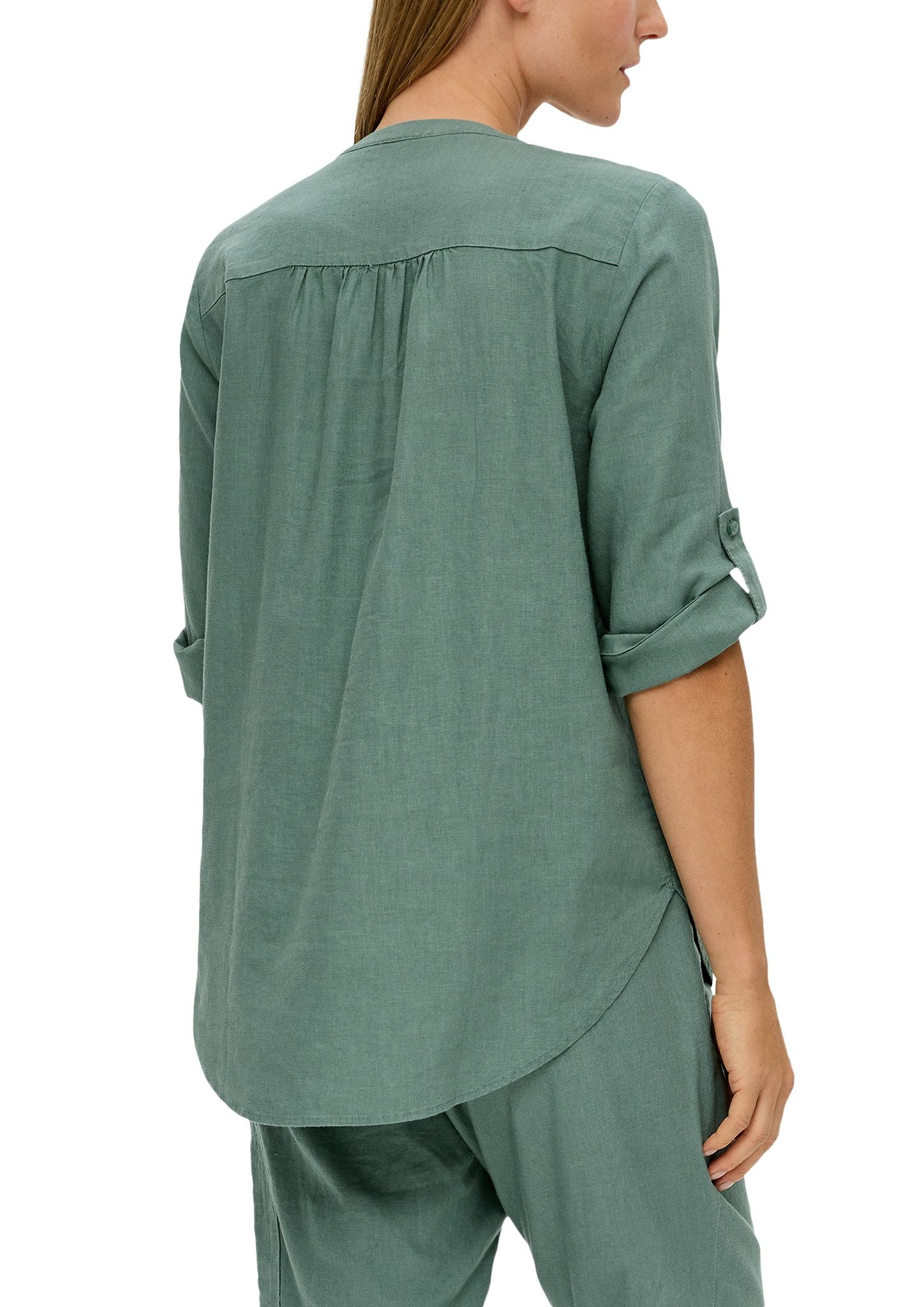 s.Oliver Klassieke blouse met 3/4-mouwen