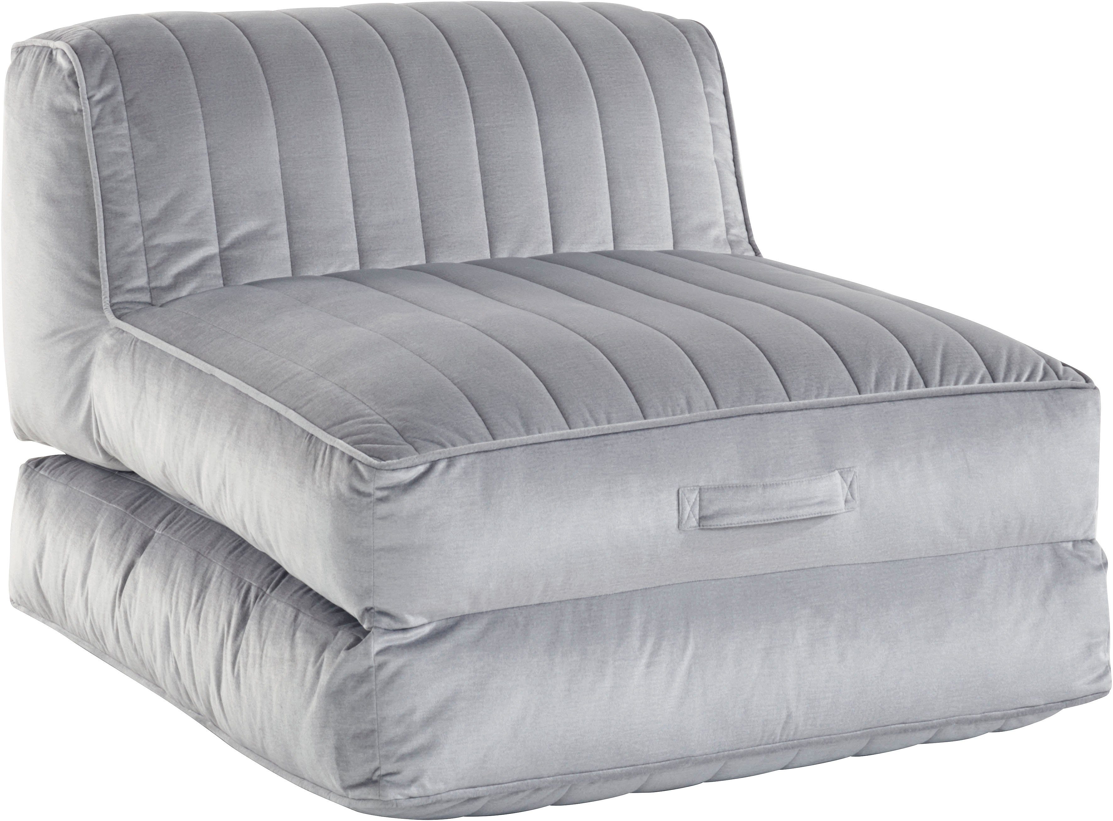 Leonique Relaxfauteuil POLLY Loungestoel met slaapfunctie, perfect als logeerbed, divan