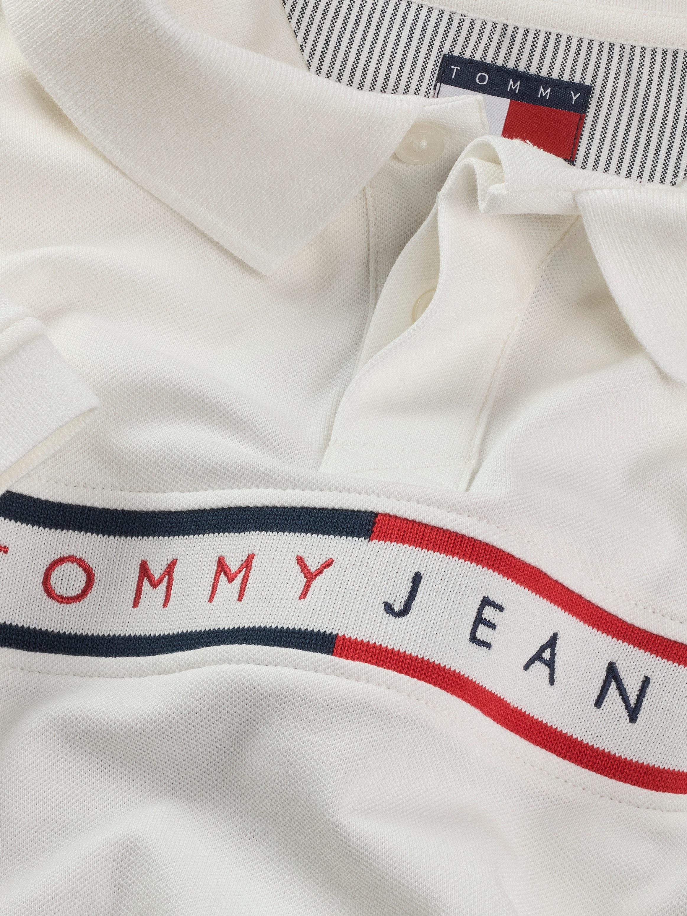 TOMMY JEANS Poloshirt TJM SLIM CHEST FLAG POLO