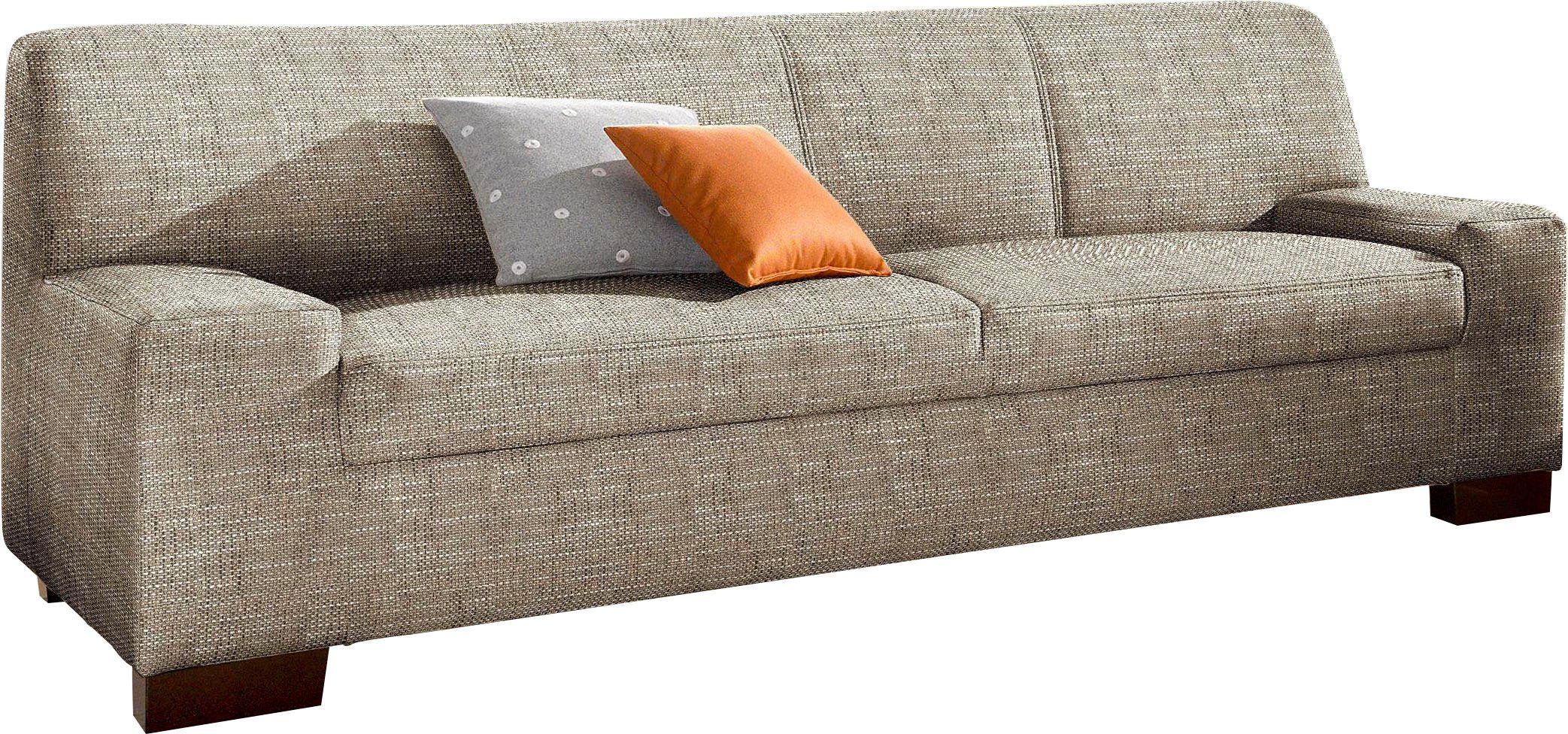 DOMO collection 2-zitsbank Norma Top, elegant en modern, platte armleuningen, comfortabel