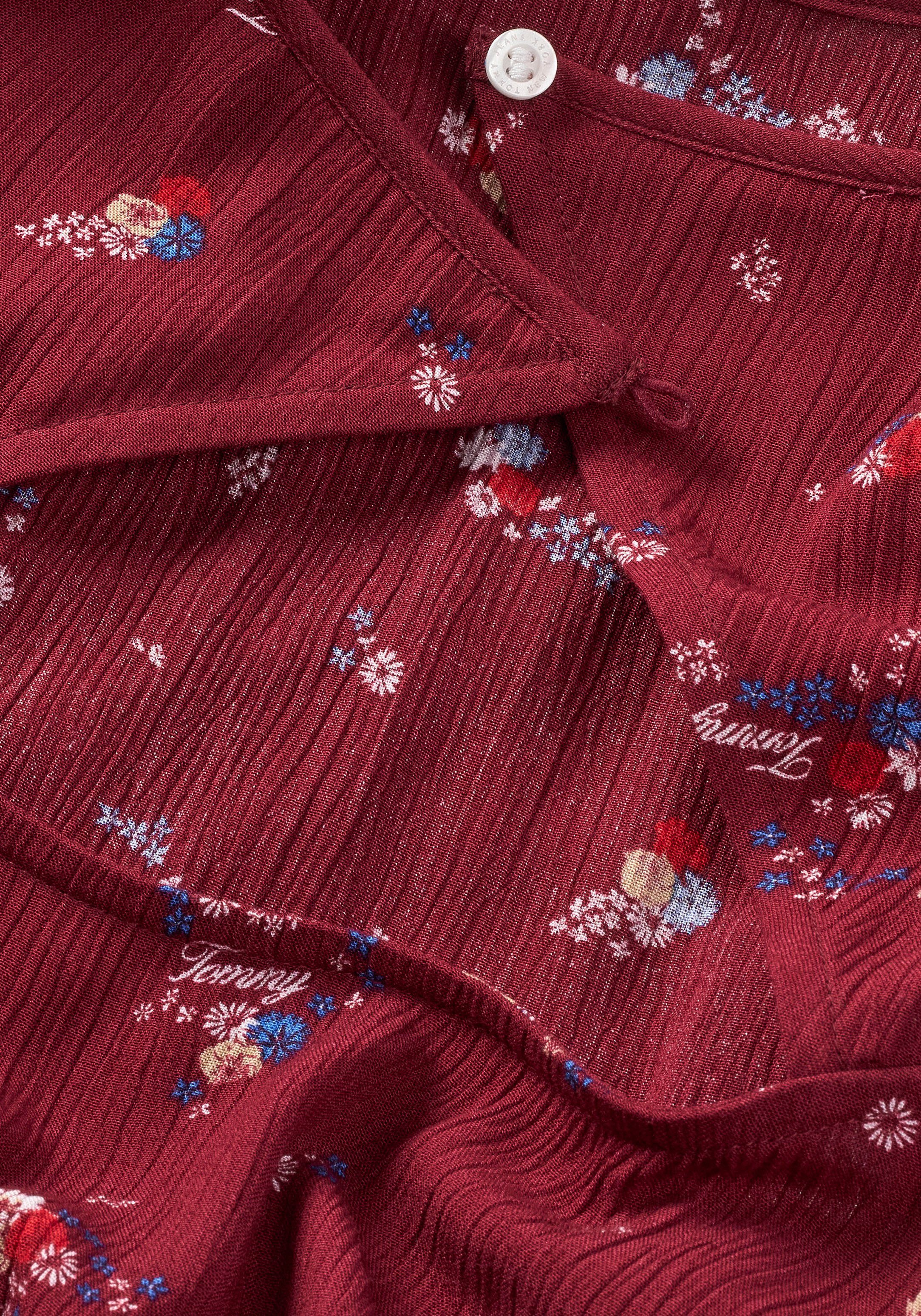 TOMMY JEANS Blousejurk TJW FLORAL TIERED ALINE DRESS