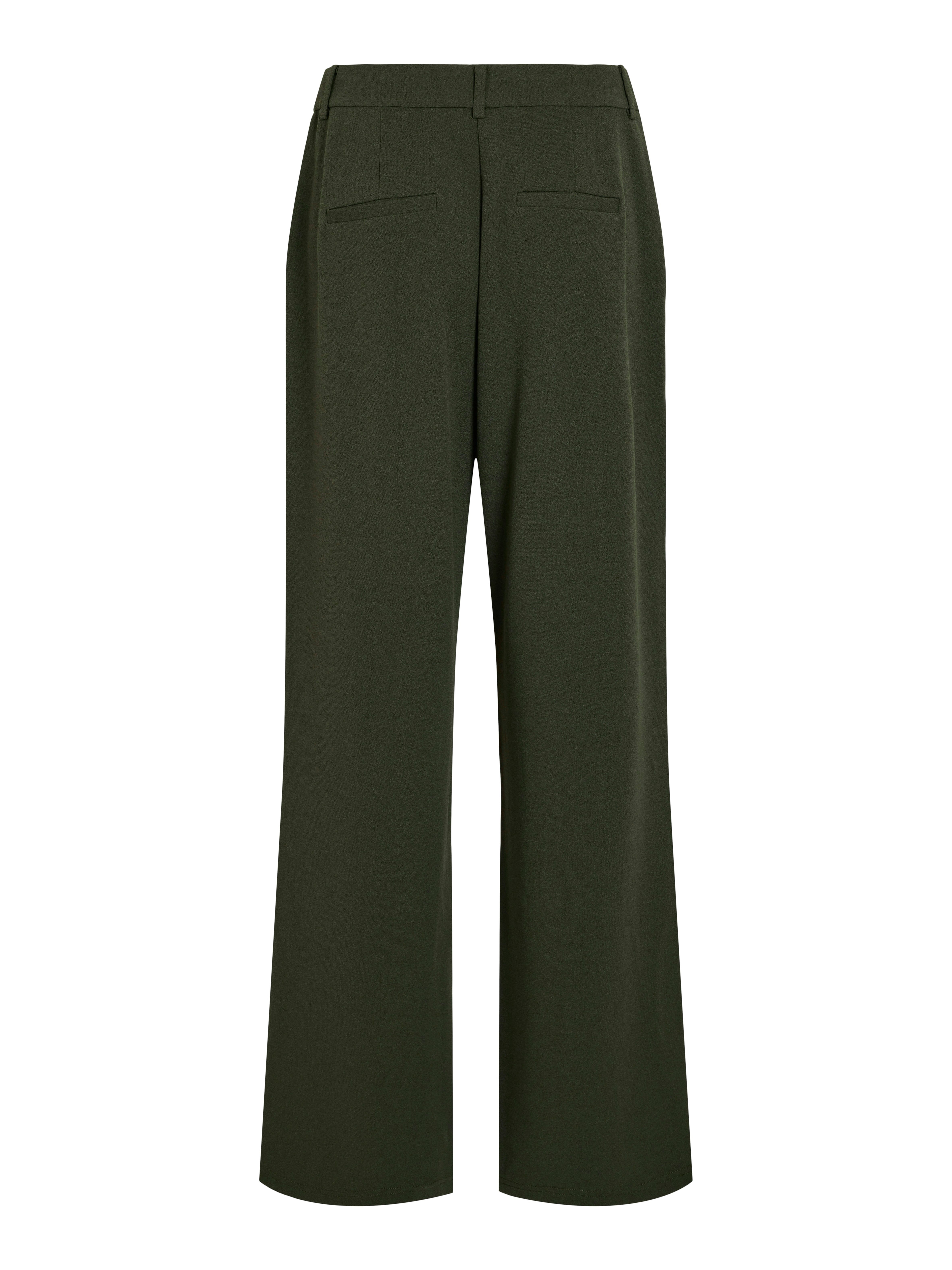 Vila Pantalon VICLUA HW WIDE BUTTON PANTS- NOOS