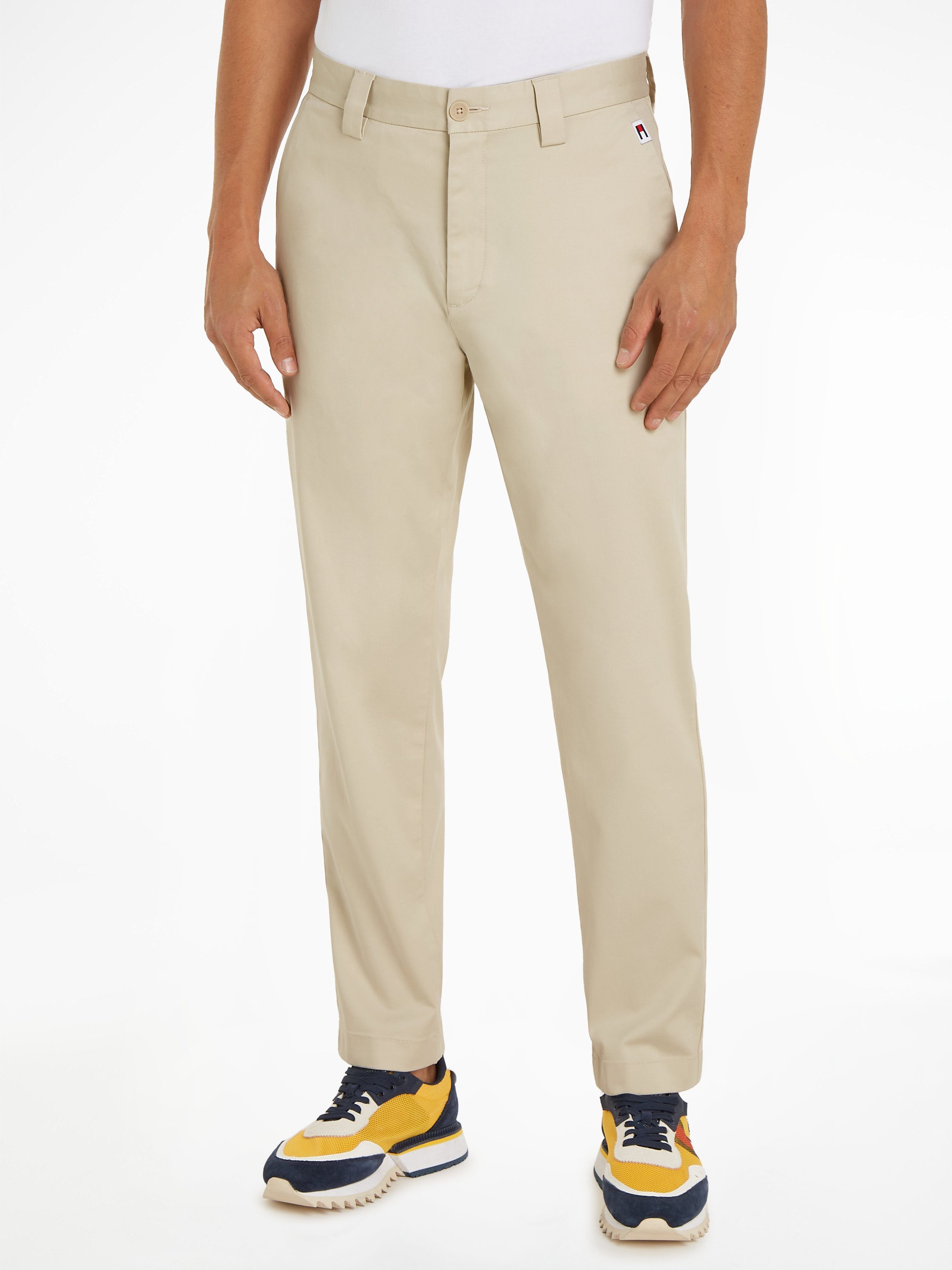 Tommy Jeans Chino met labeldetail