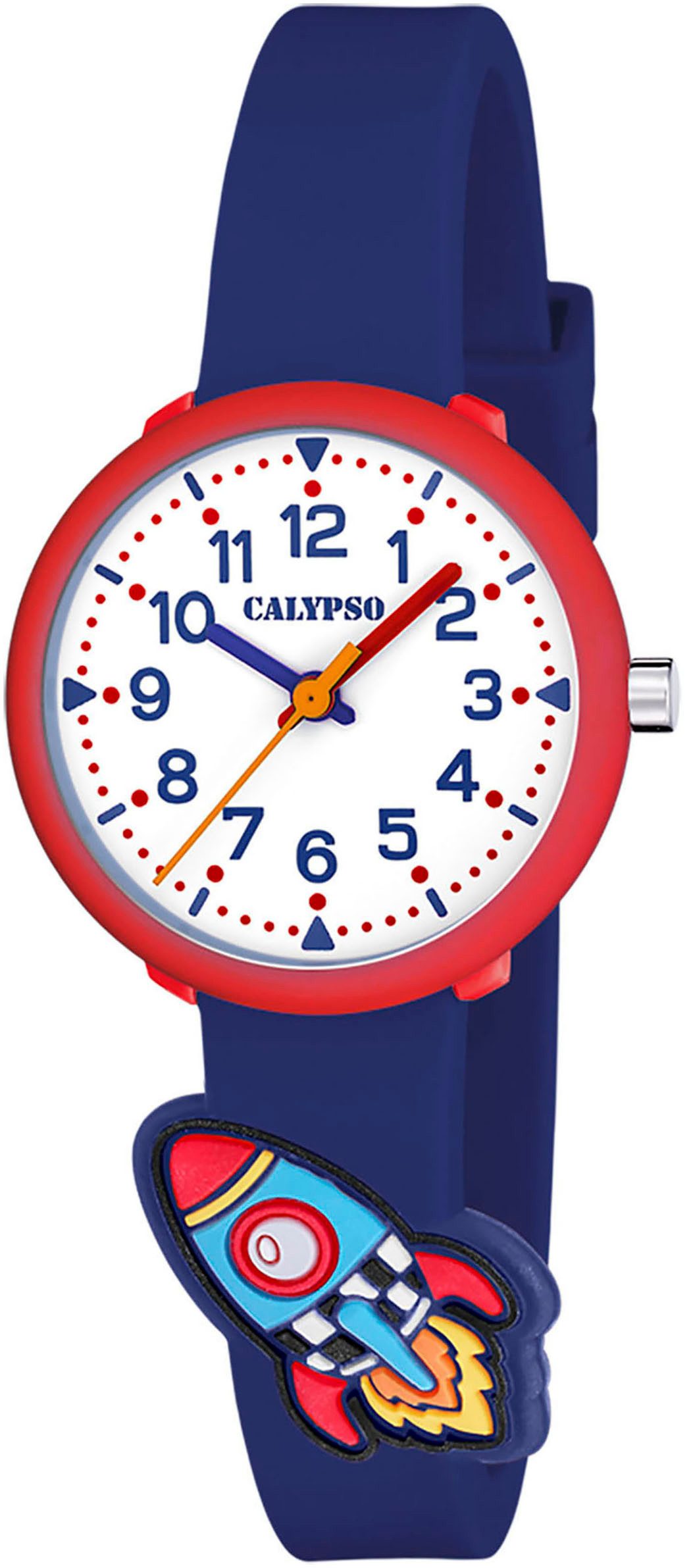 CALYPSO WATCHES Kwartshorloge My First Watch Horloge, kinderhorloge, jongen, analoog, spaceshuttle, ruimteschip