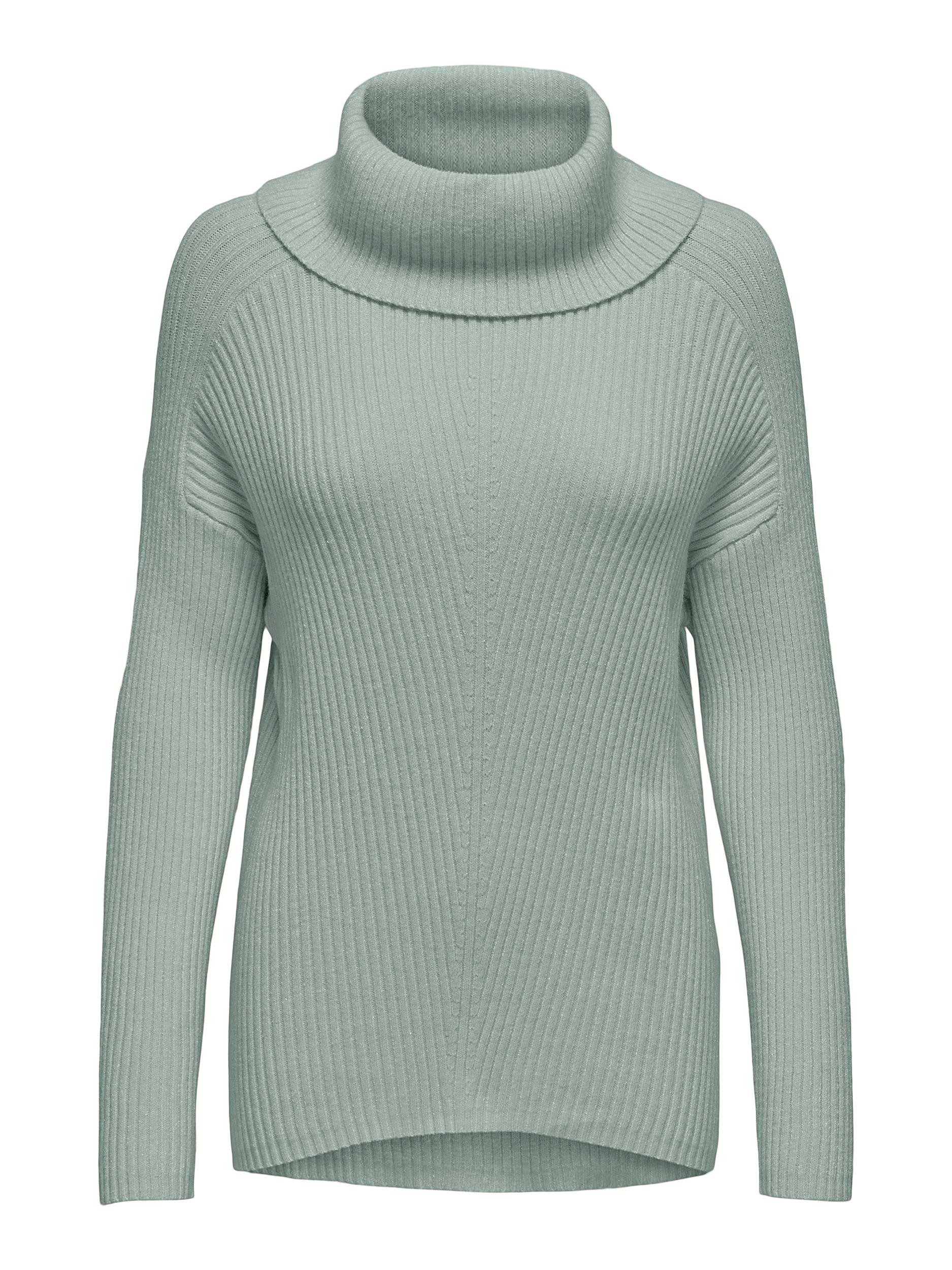 Only Coltrui ONLKATIA LS SADDLE ROLL NECK CC KNT