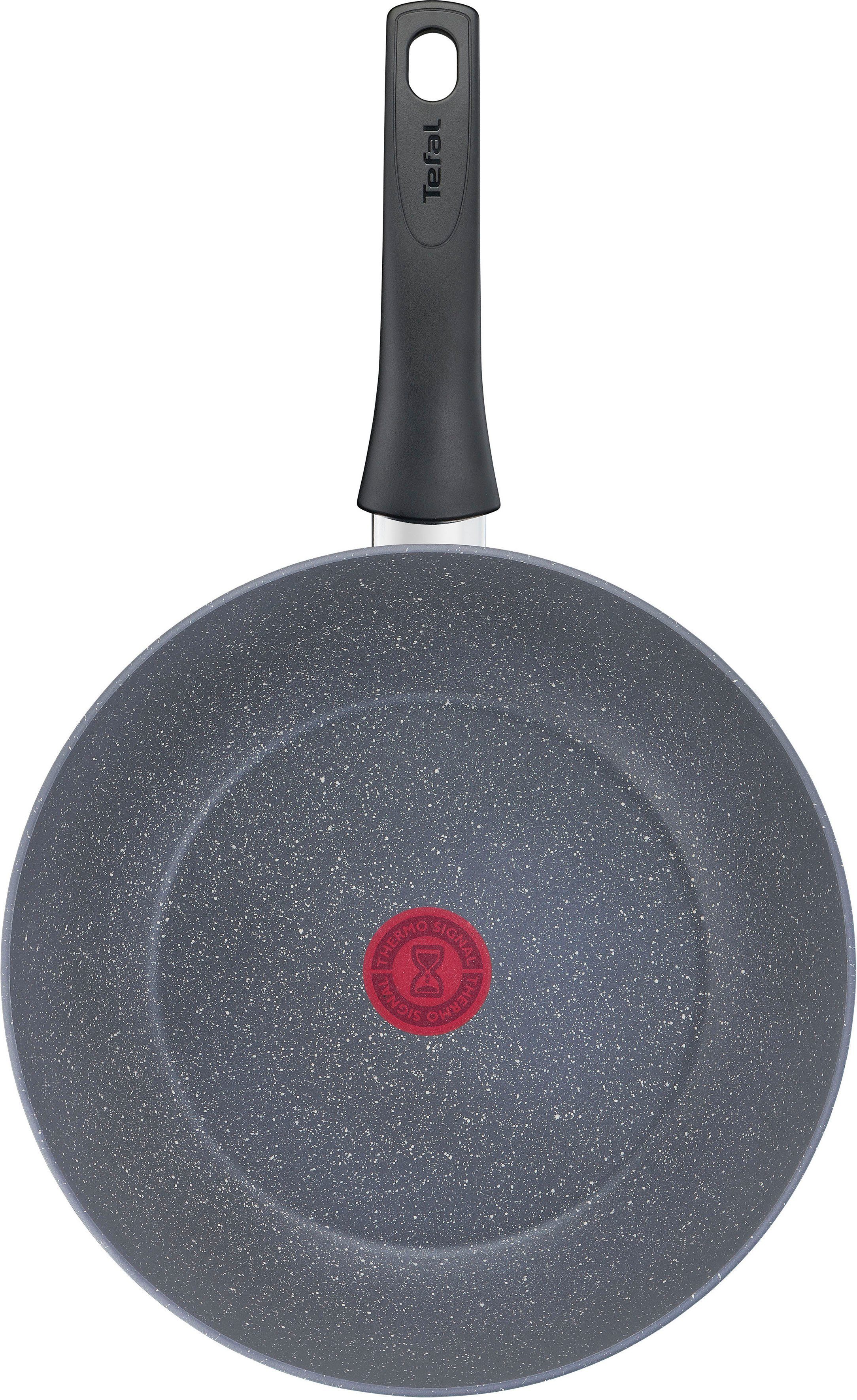 Tefal Wok Healthy Chef Mineralia+ coating, thermo-signaal, Ø 28 cm, inductie (1-delig)