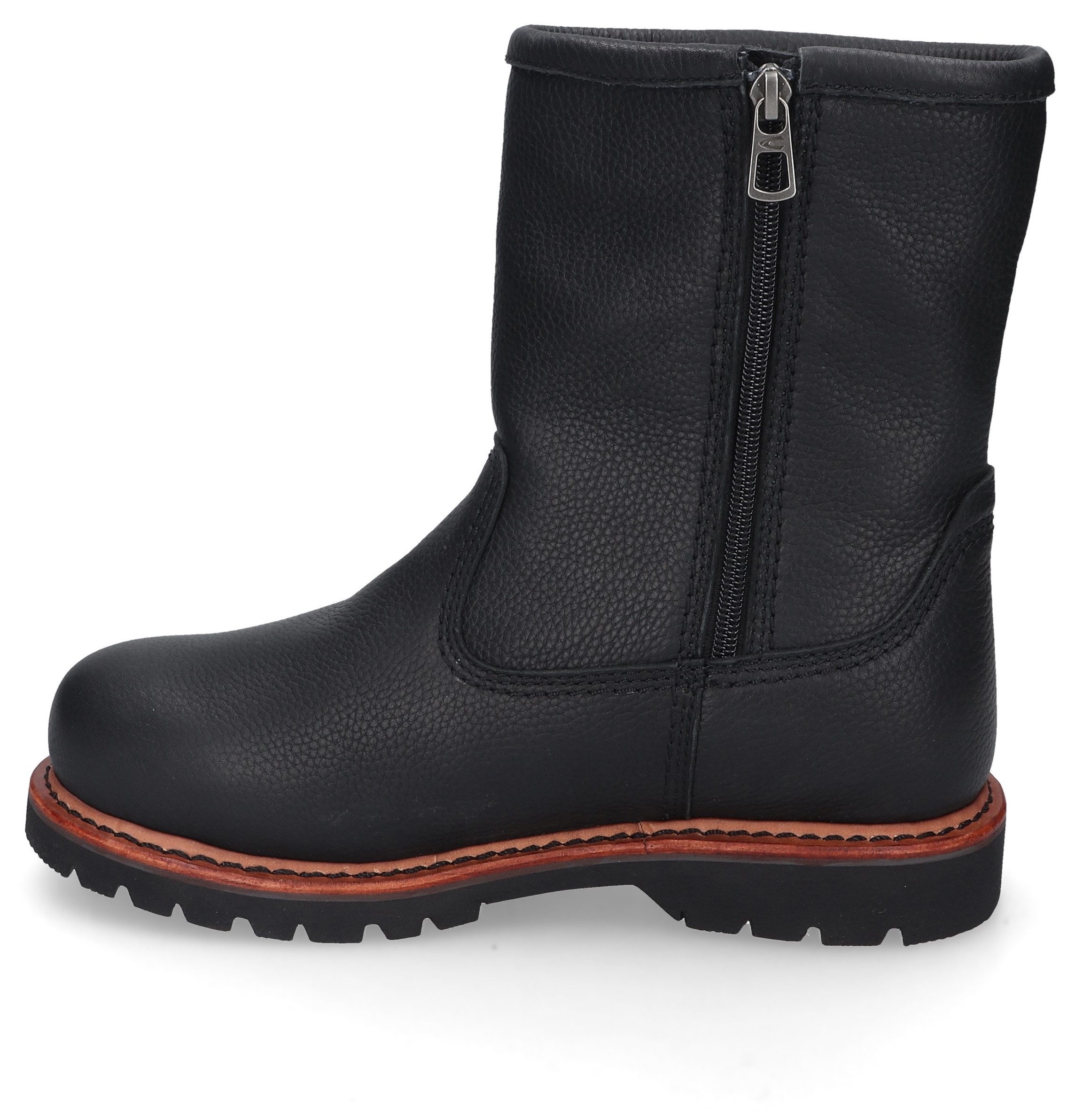 camel active Bikerboots Instaplaarzen, winterlaarzen met profielzool