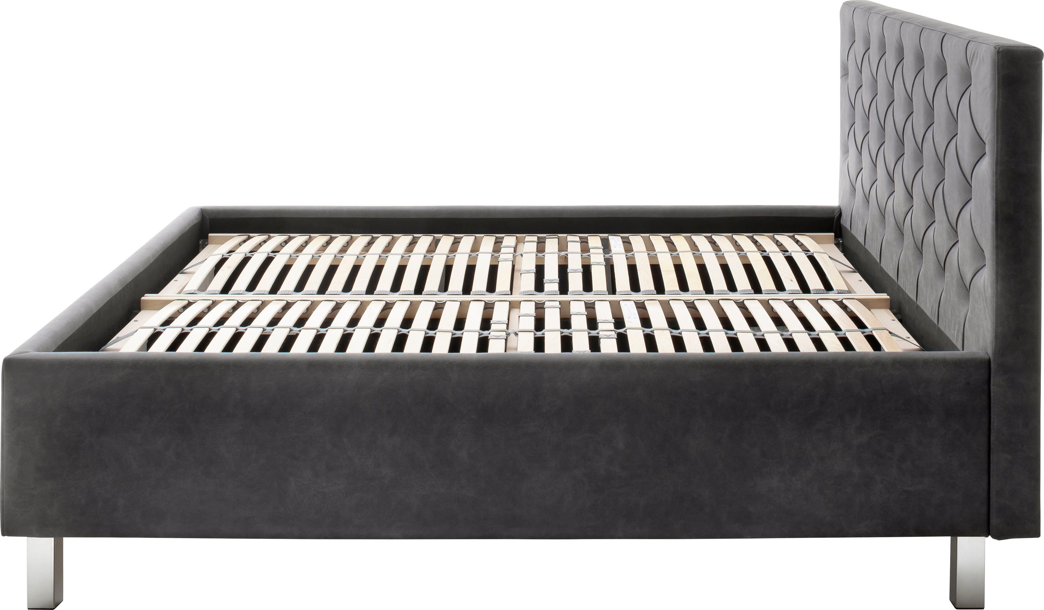 meise.möbel Gestoffeerd bed Sanremo met bedkist