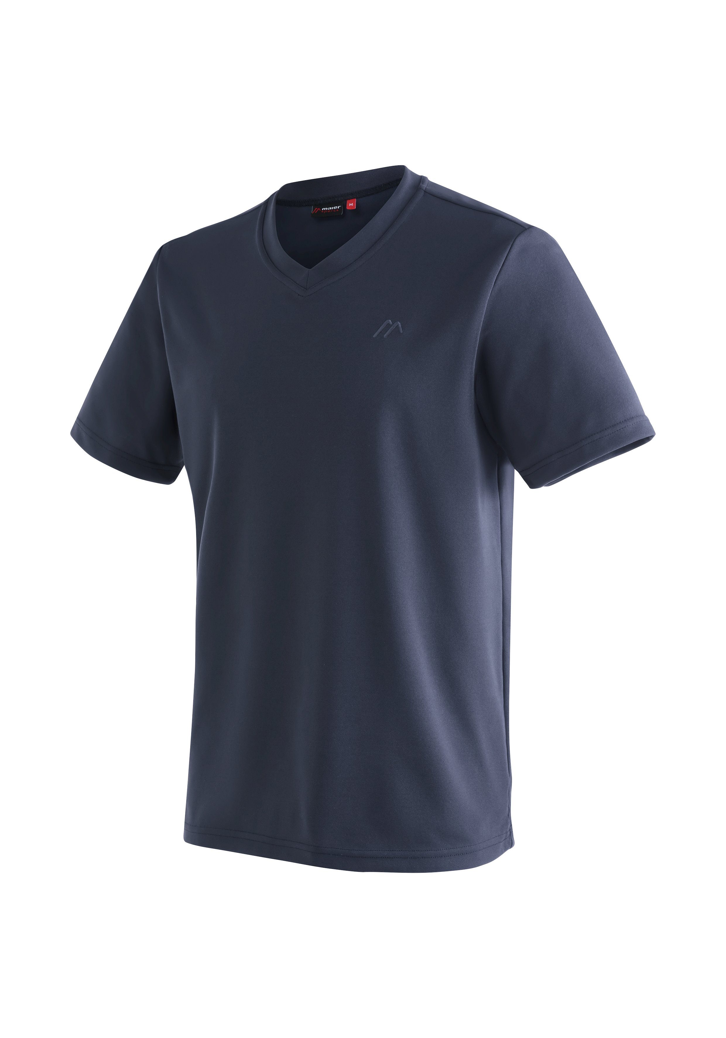 Maier Sports Functioneel shirt WALI Heren T-shirt, sneldrogend vrijetijdsshirt, regular fit