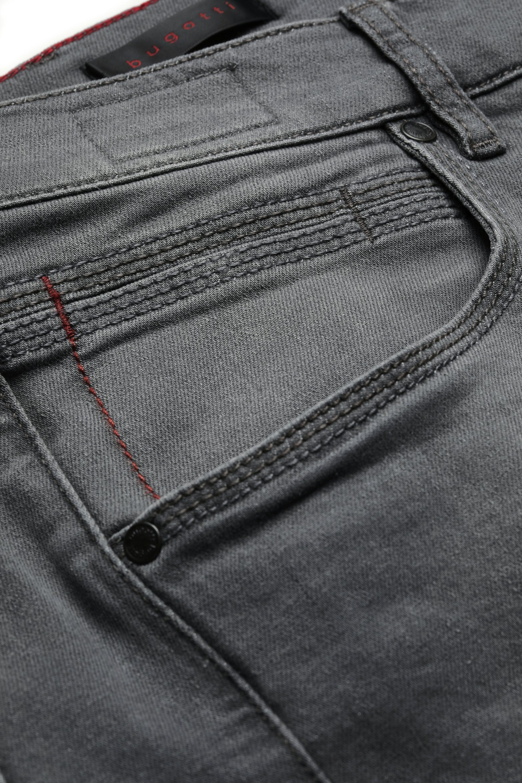 Bugatti 5-pocket jeans met power stretch