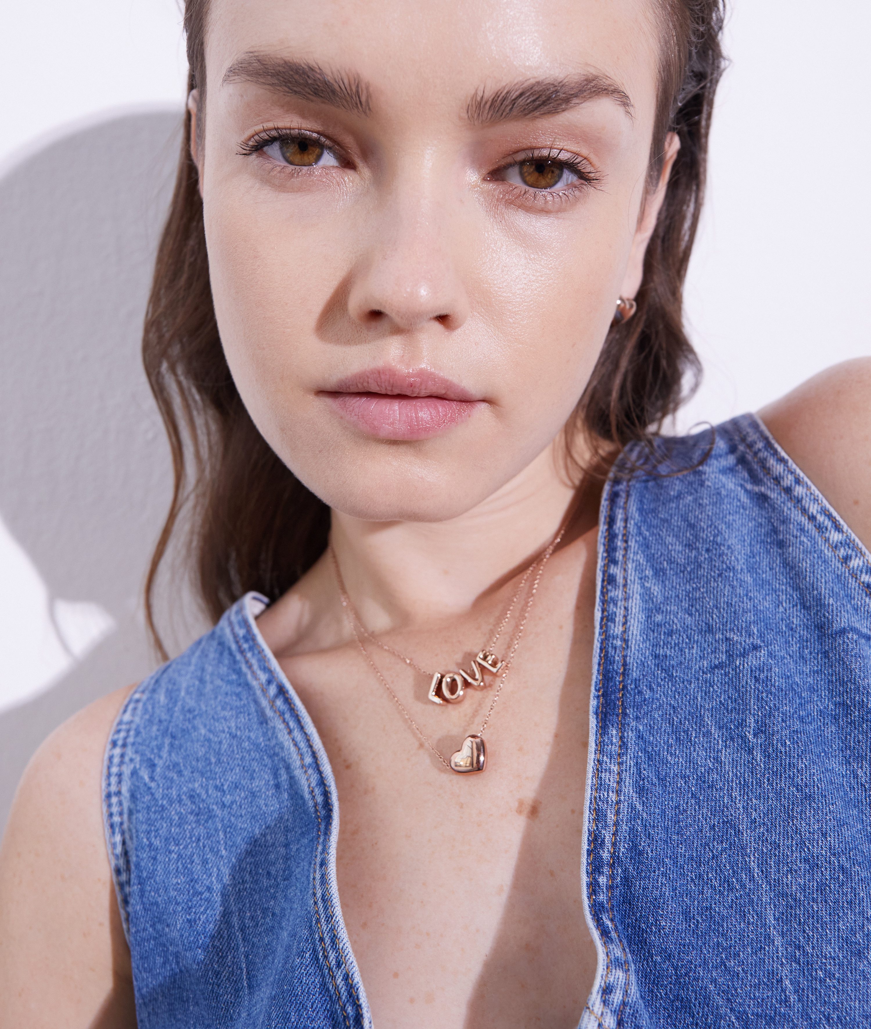 MUSTANG Paar oorstekers Sieraad Geschenk Roestvrijstalen Oorbellen Puffy Heart Hart