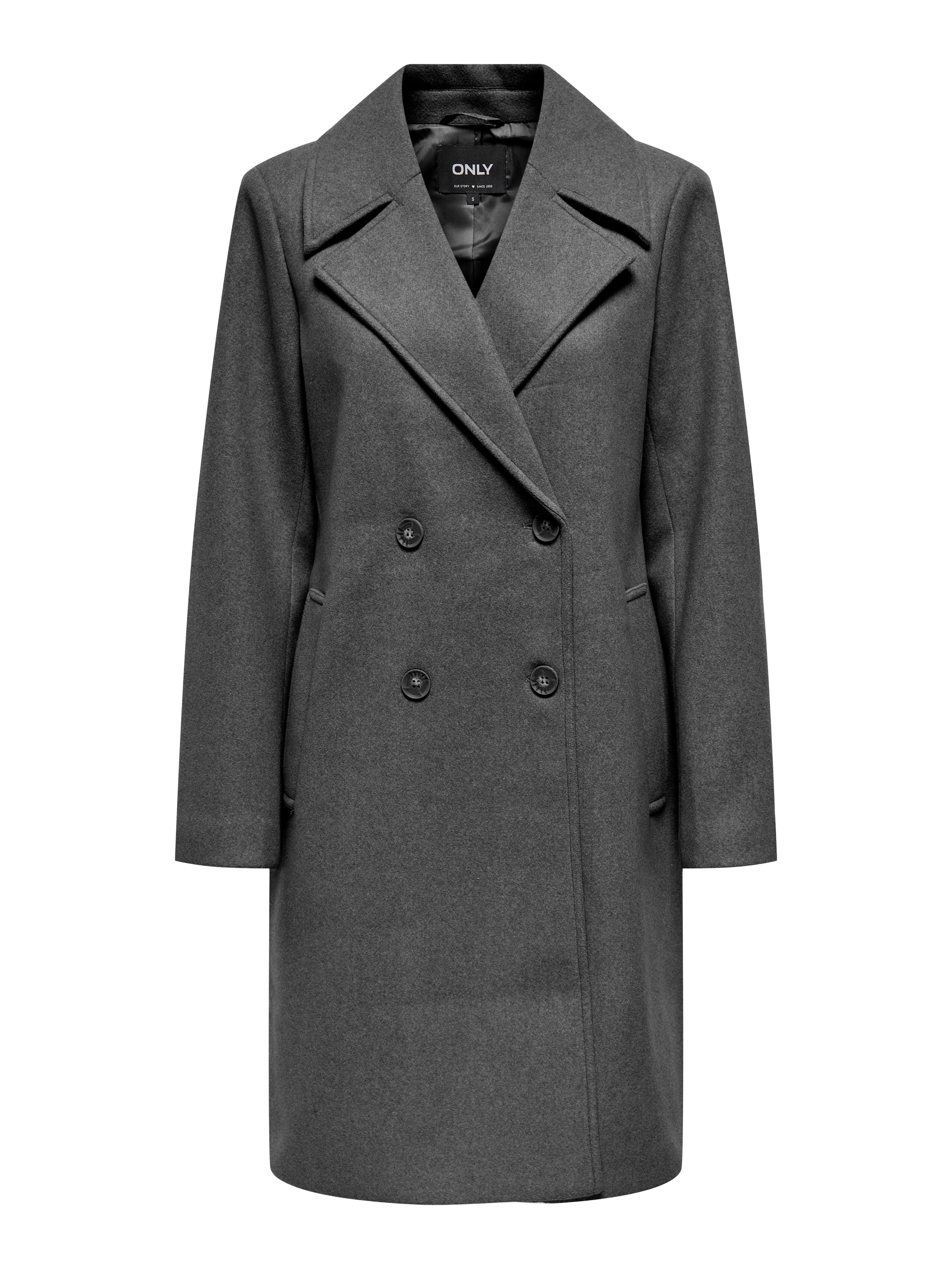 Only Lange jas ONLADINA LIFE LONG COAT CC OTW