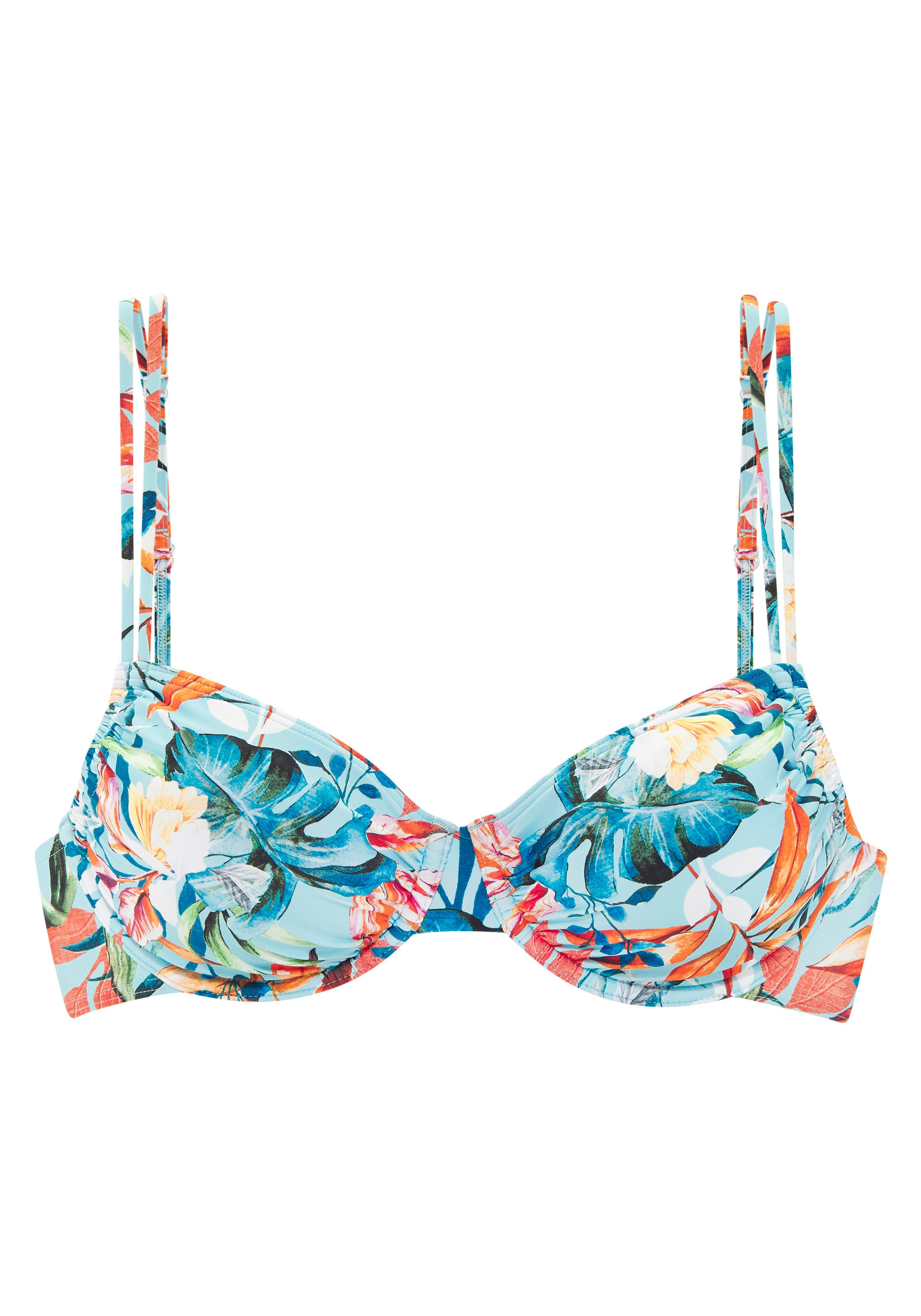 Venice Beach Beugelbikinitop Caru met moderne print all-over