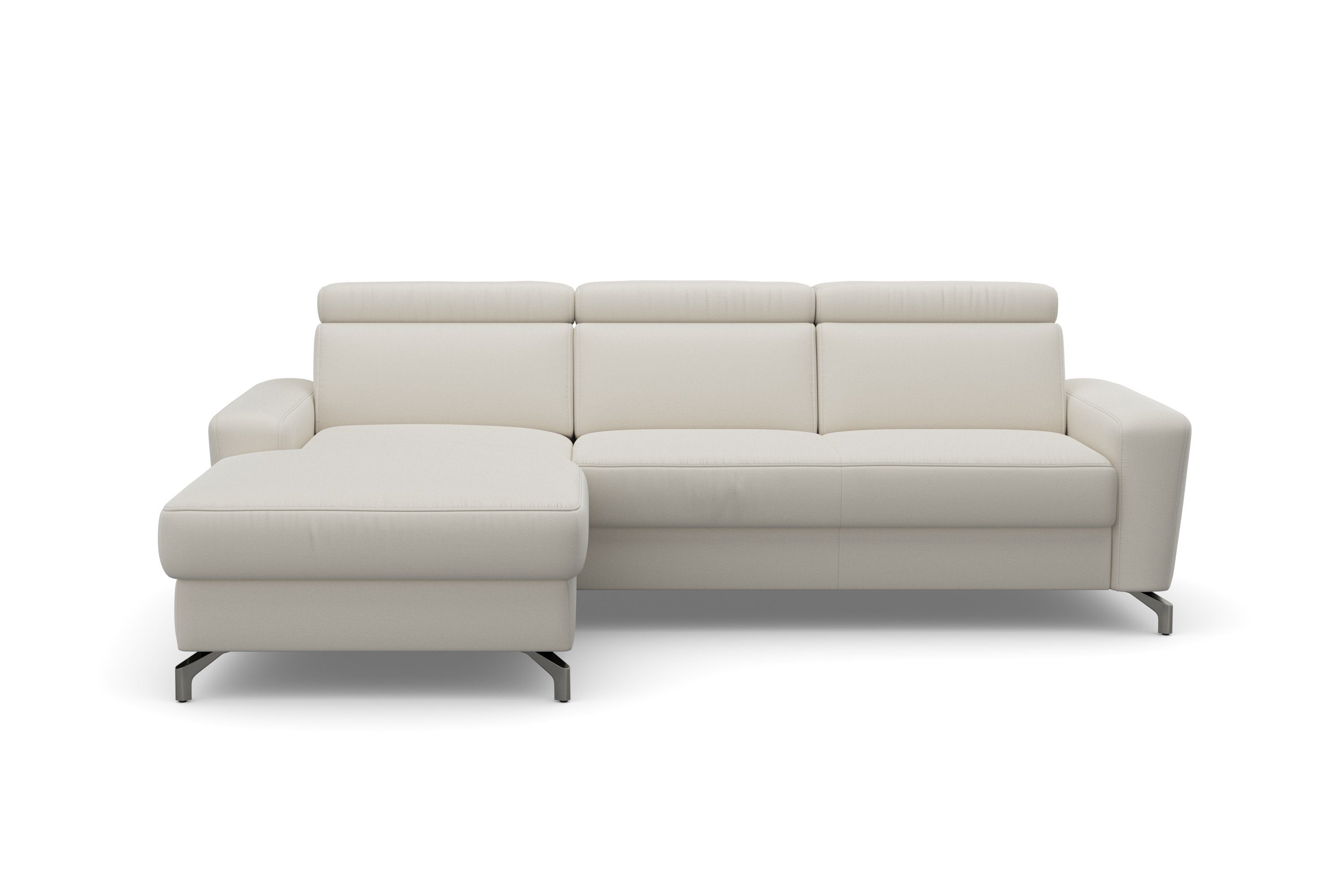 sit&more Hoekbank Scarlett L-vorm met verstelbare hoofdsteun, naar keuze met slaapfunctie, bedkist